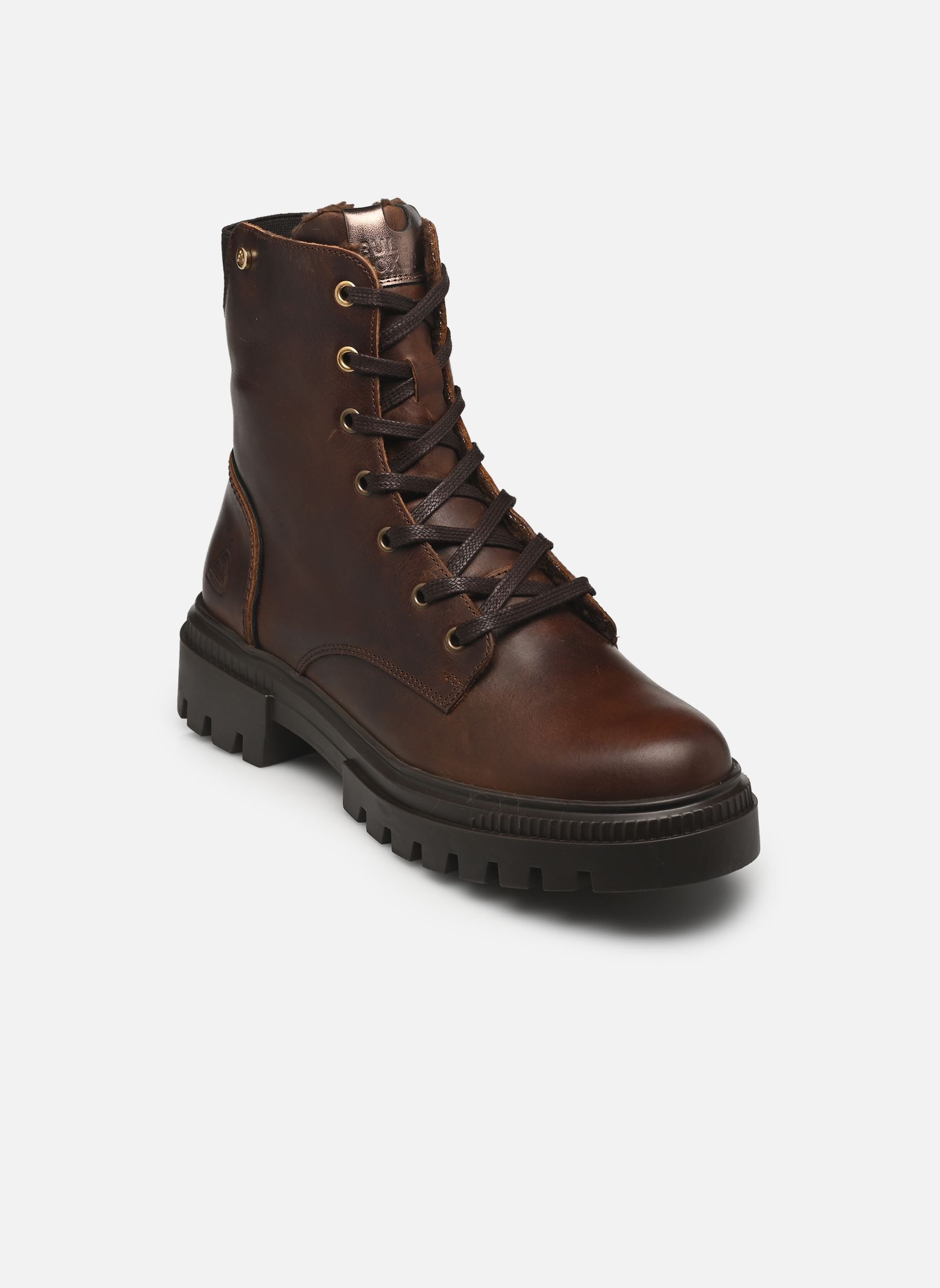 Bottines à lacets Jacinthe femme marron Bullboxer Bottines à lacets Jacinthe femme marron Brown - Bronze
