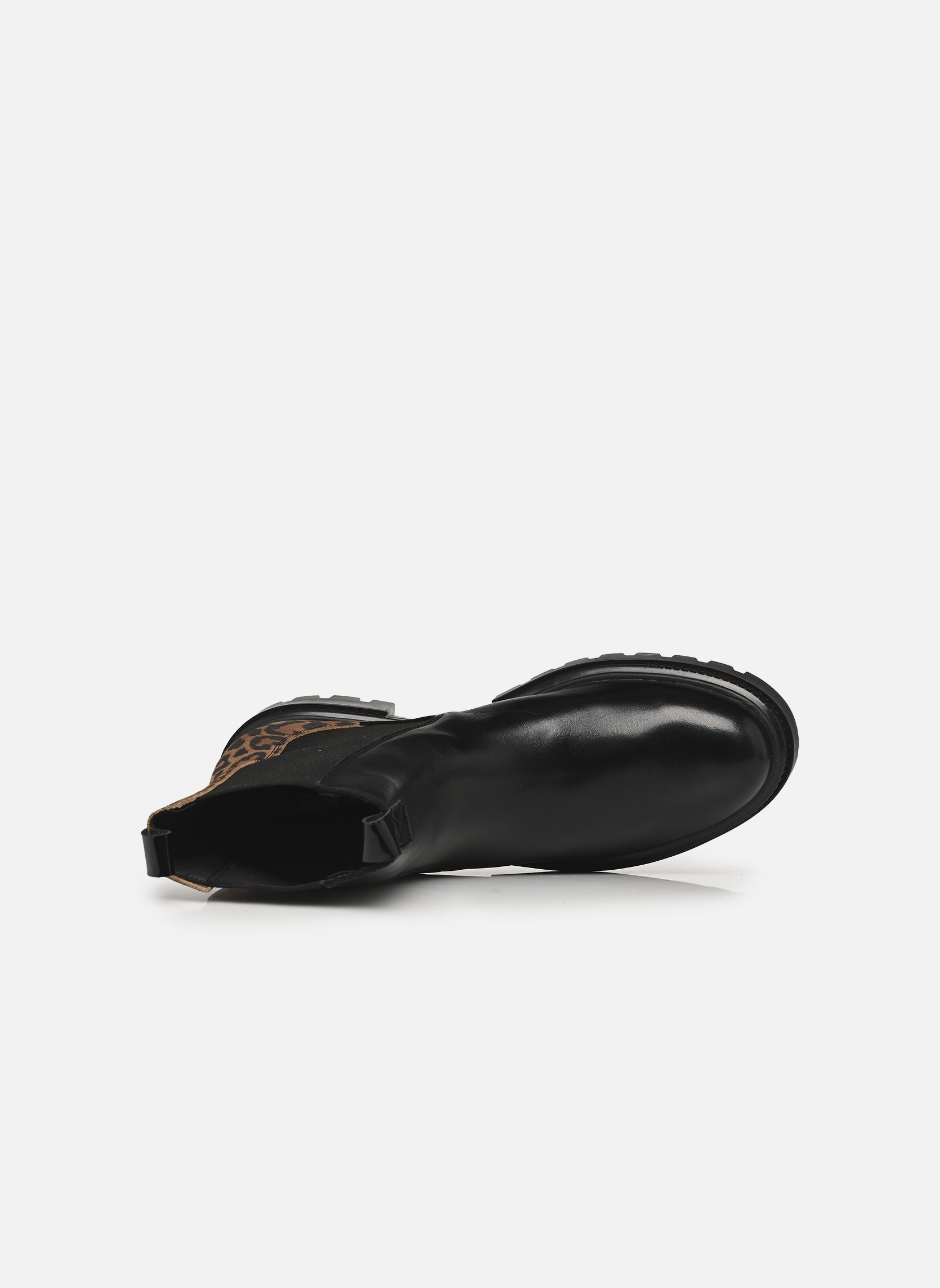 Bottines et boots Jasione L femme noir Bullboxer Bottines et boots Jasione L femme noir Black - Leopard