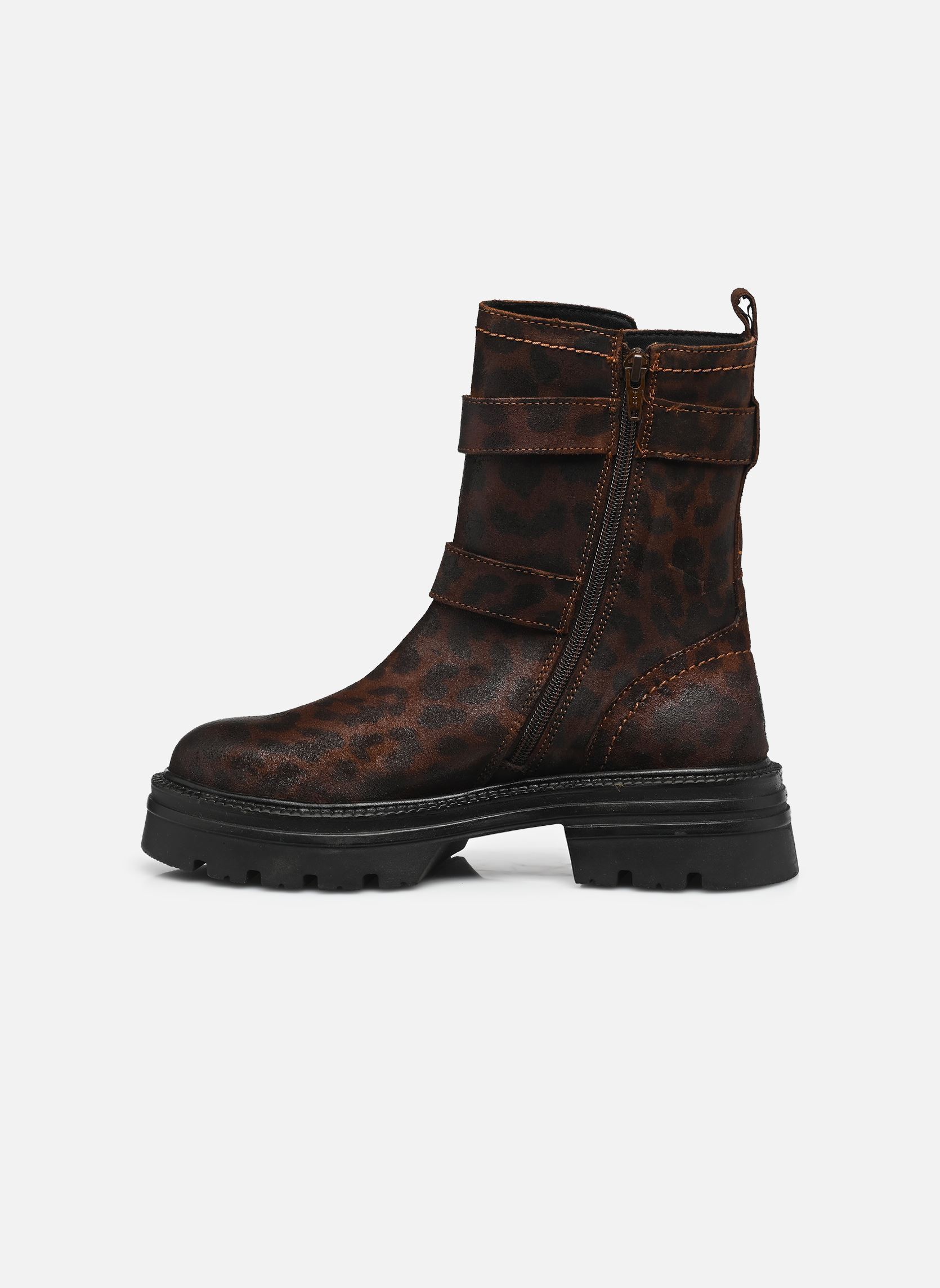 Bottines et boots Jufi L femme marron Bullboxer Bottines et boots Jufi L femme marron Brown - Leopard