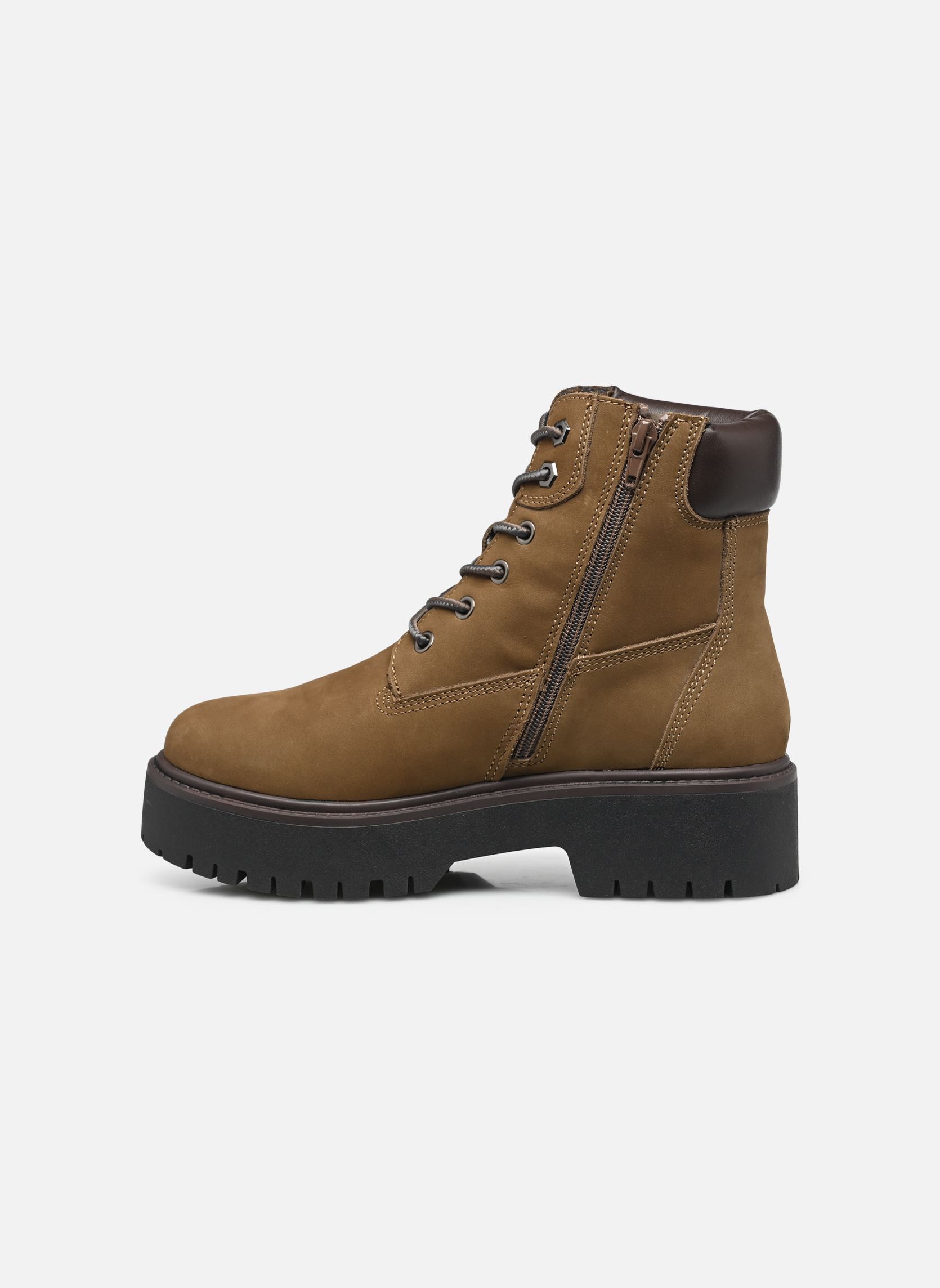 Geschnürte Stiefeletten Jose damen grün Bullboxer Geschnürte Stiefeletten Jose damen grün khaki