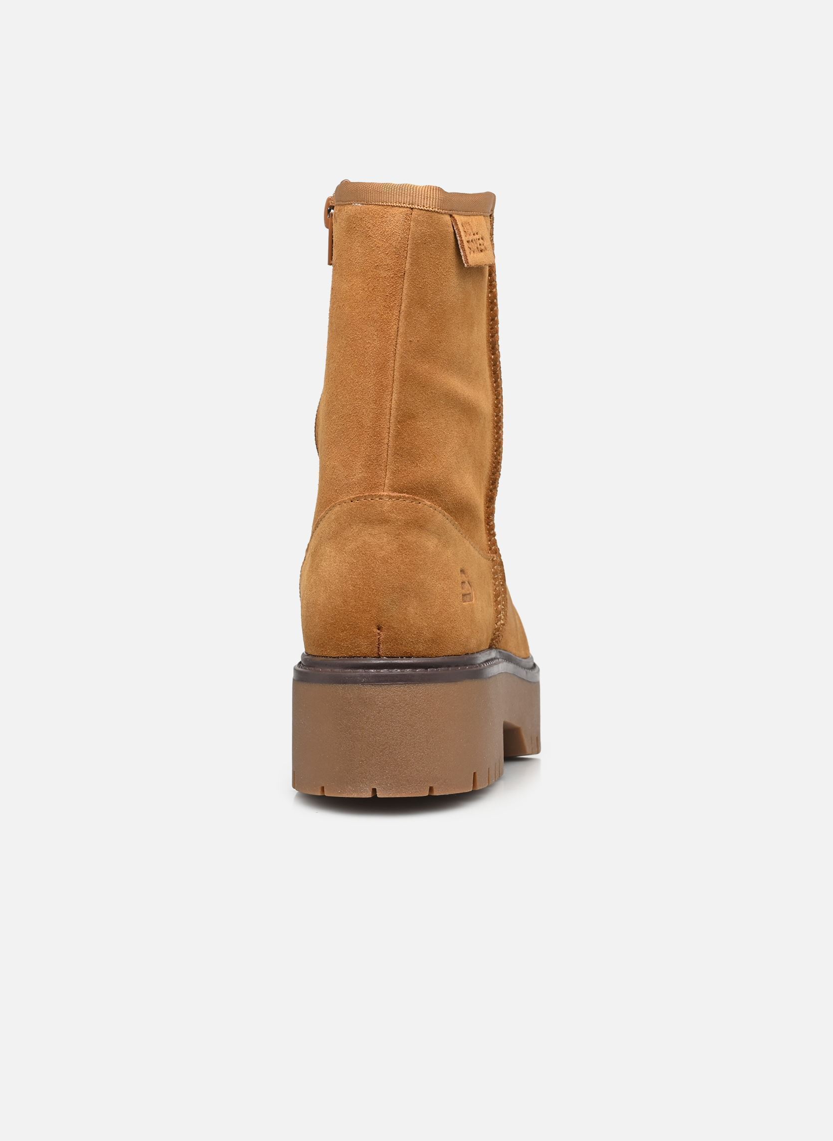 Gefütterte Stiefeletten Josy damen braun Bullboxer Gefütterte Stiefeletten Josy damen braun Cognac