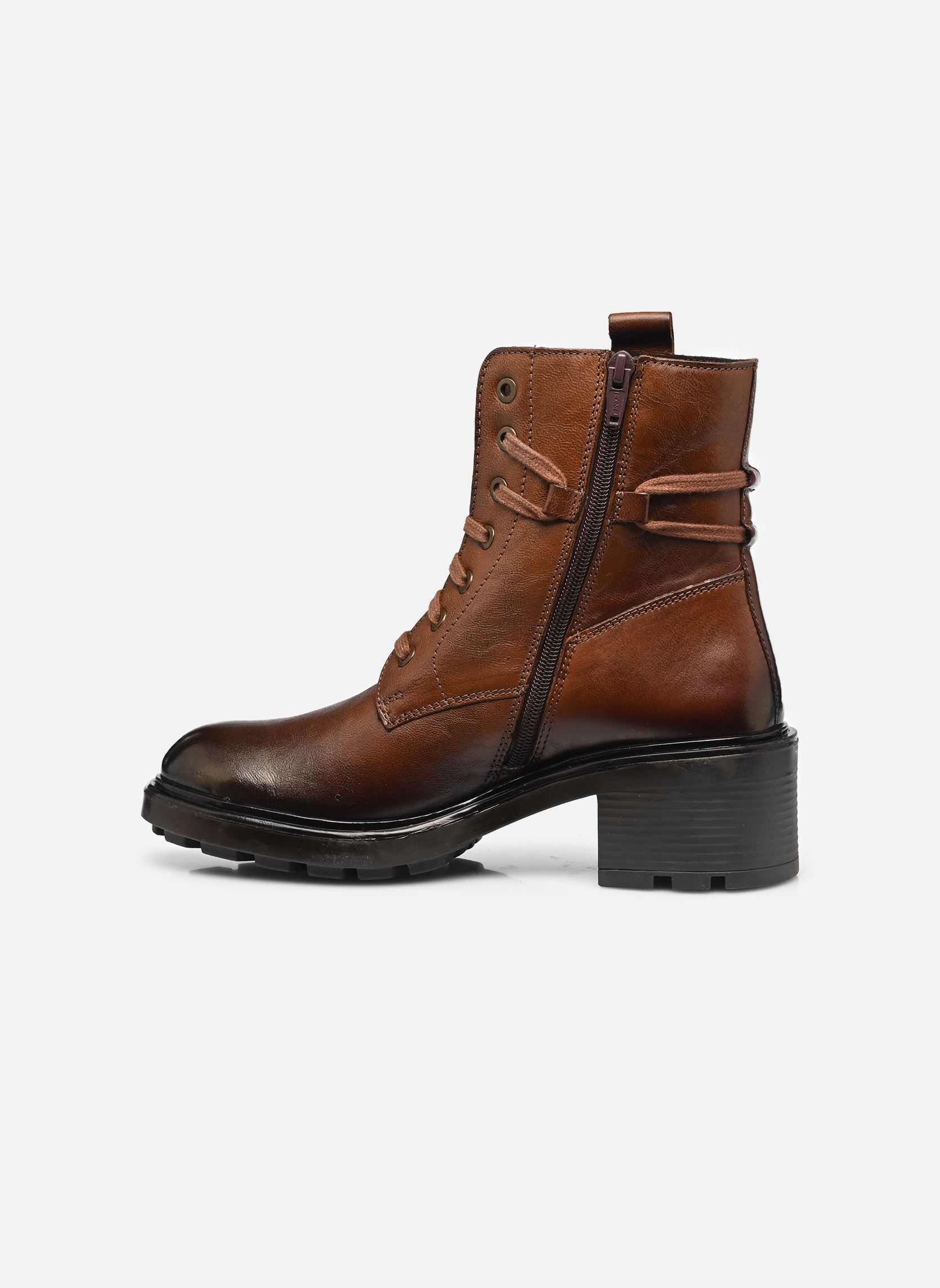 Bottines à lacets Jade femme marron Bullboxer Bottines à lacets Jade femme marron BROWN