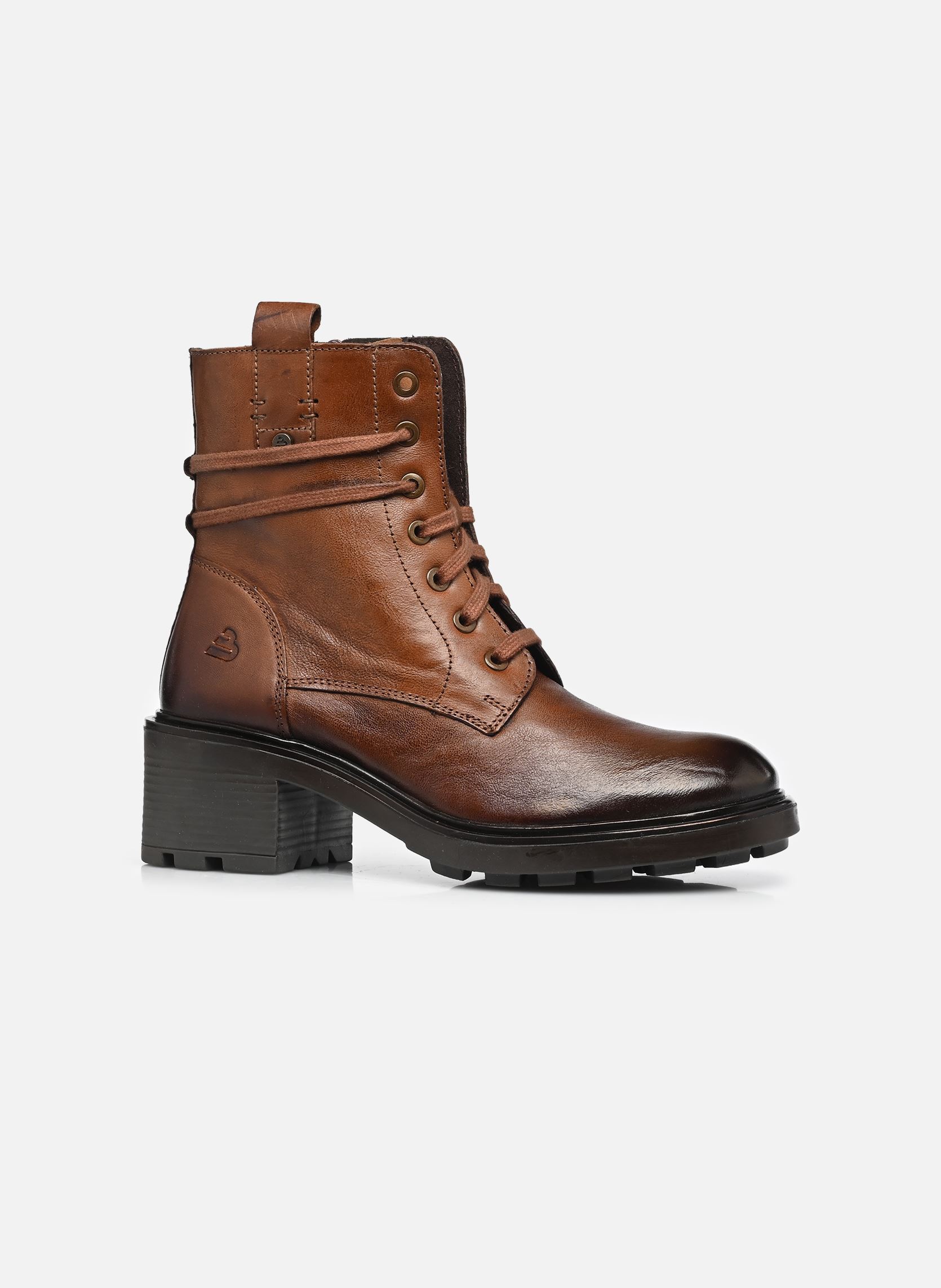 Bottines à lacets Jade femme marron Bullboxer Bottines à lacets Jade femme marron BROWN