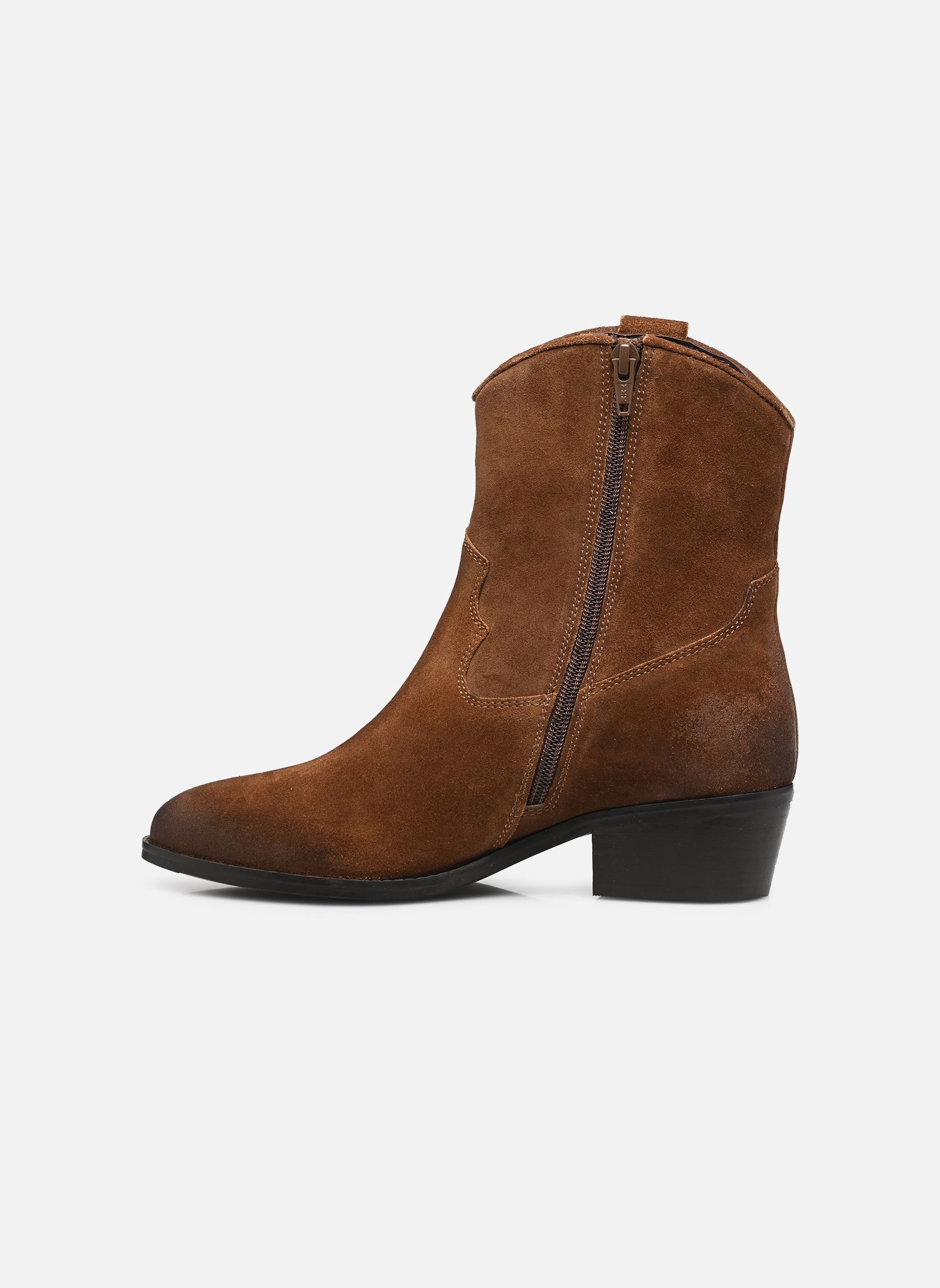 Bottines santiags Jwest femme marron Bullboxer Bottines santiags Jwest femme marron Cognac
