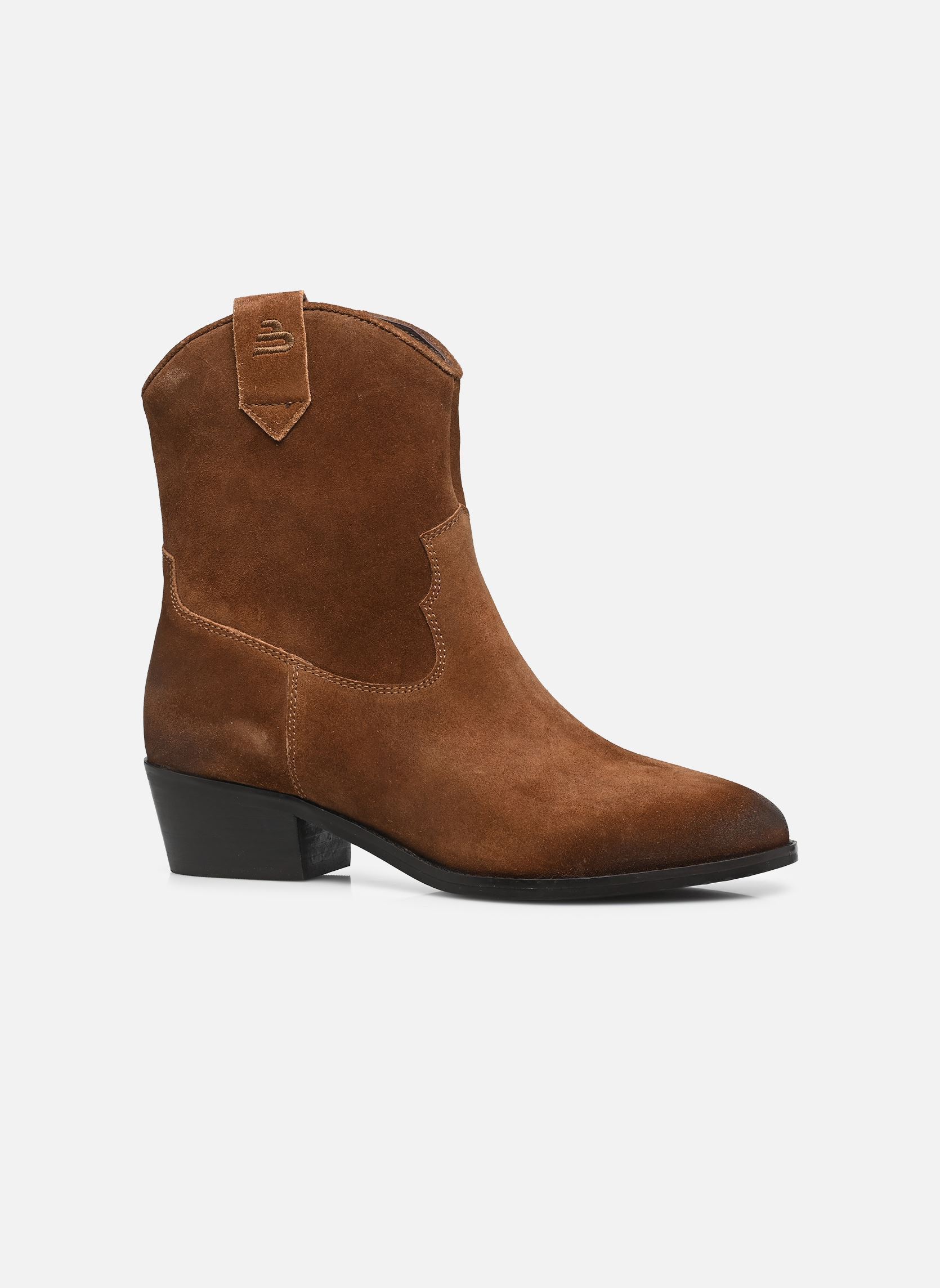 Bottines santiags Jwest femme marron Bullboxer Bottines santiags Jwest femme marron Cognac