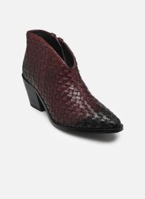 Bottines basses Jouvence T femme bordeaux