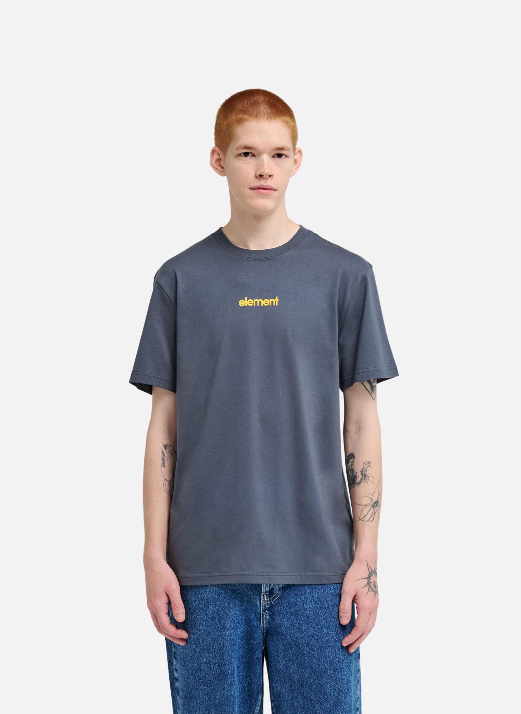 Tee-shirts Lowcase Bp homme gris Element Tee-shirts Lowcase Bp homme gris Gris