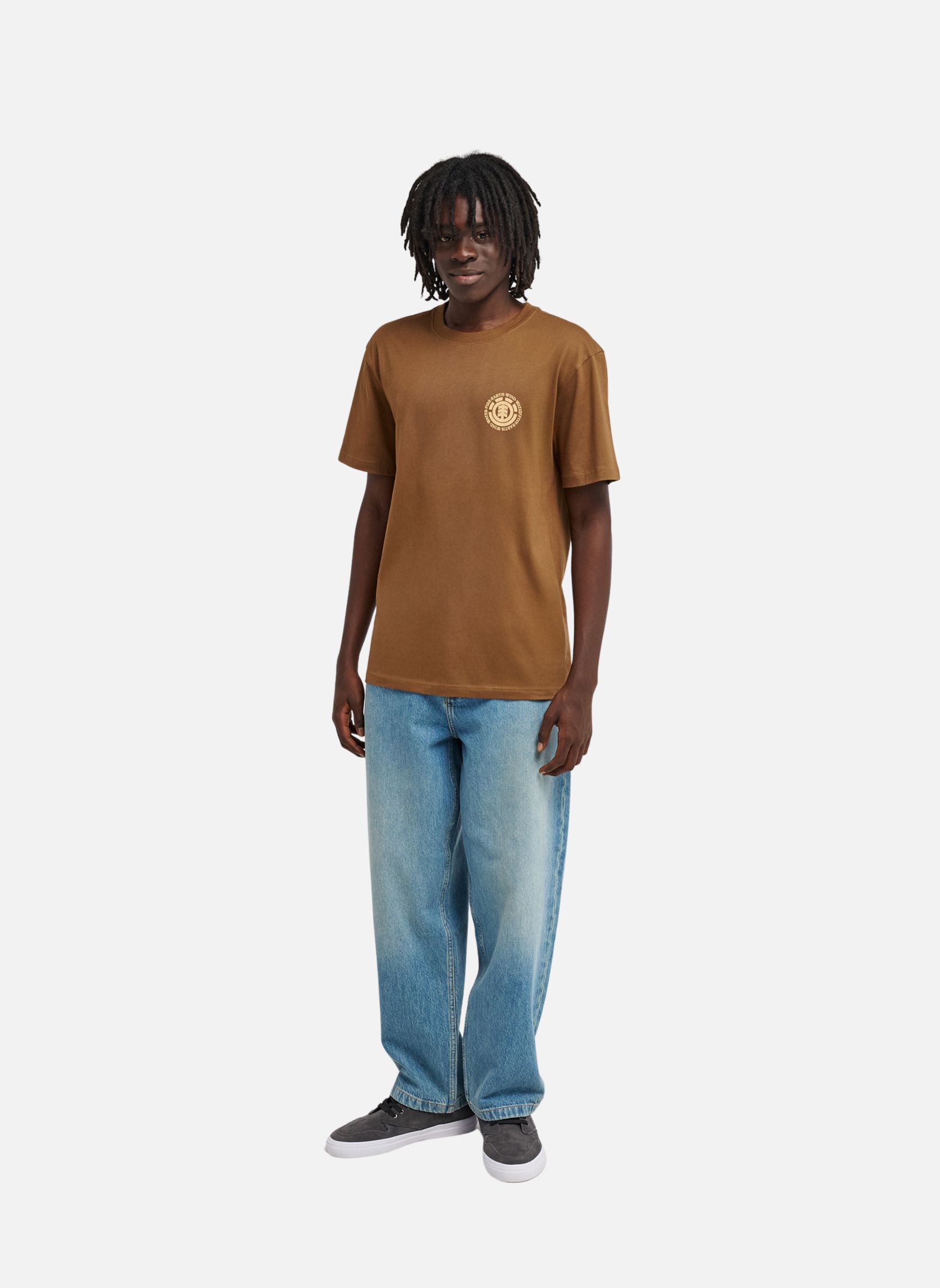 Tee-shirts Seal Bp homme marron Element Tee-shirts Seal Bp homme marron Marron
