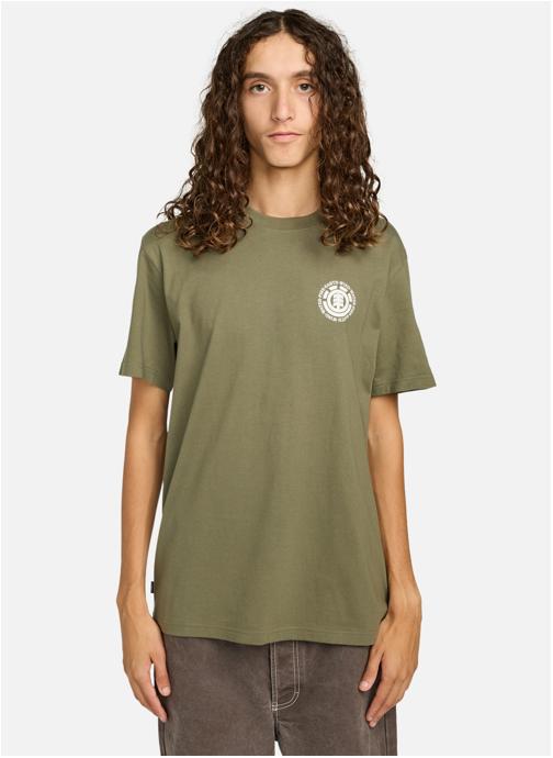 Element Tee-shirts T-shirt à manches courtes SEAL BP homme vert