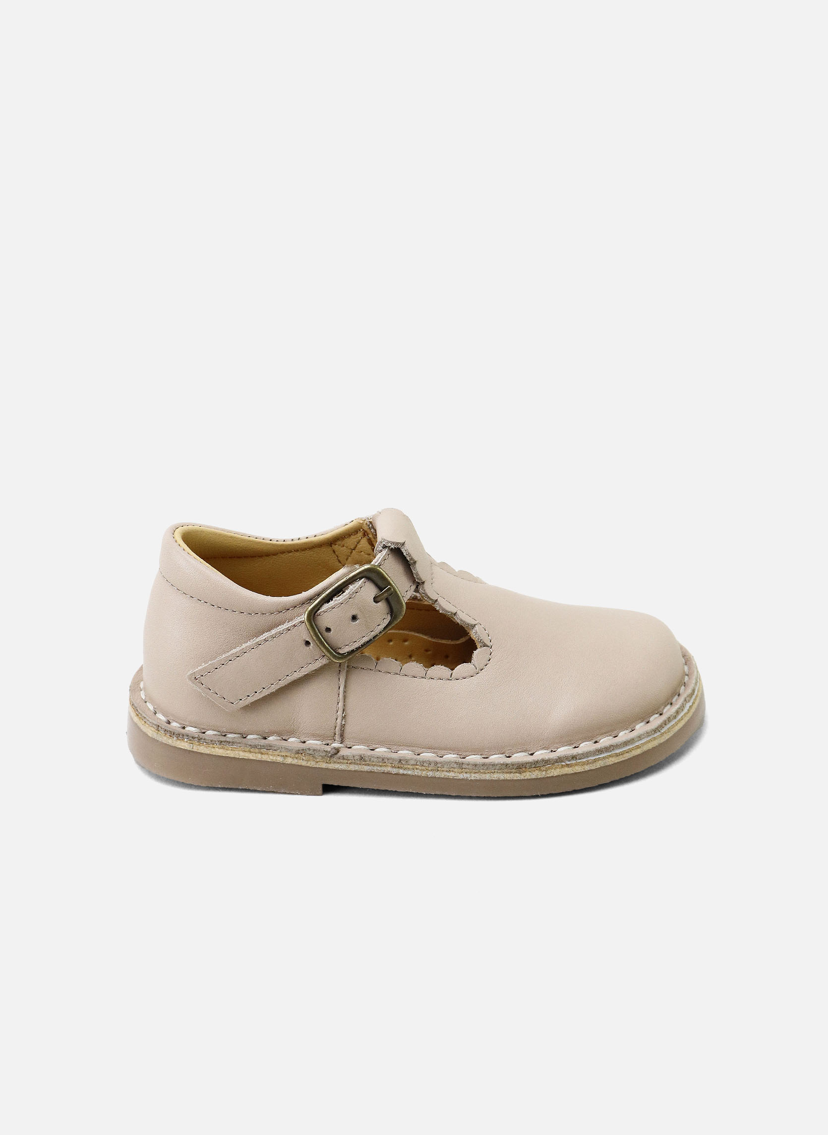 Ballerines Salomés en cuir 25012AL-CATHAY-COCCO Beige fille beige Eli 1957 Ballerines Salomés en cuir 25012AL-CATHAY-COCCO Beige fille beige Beige