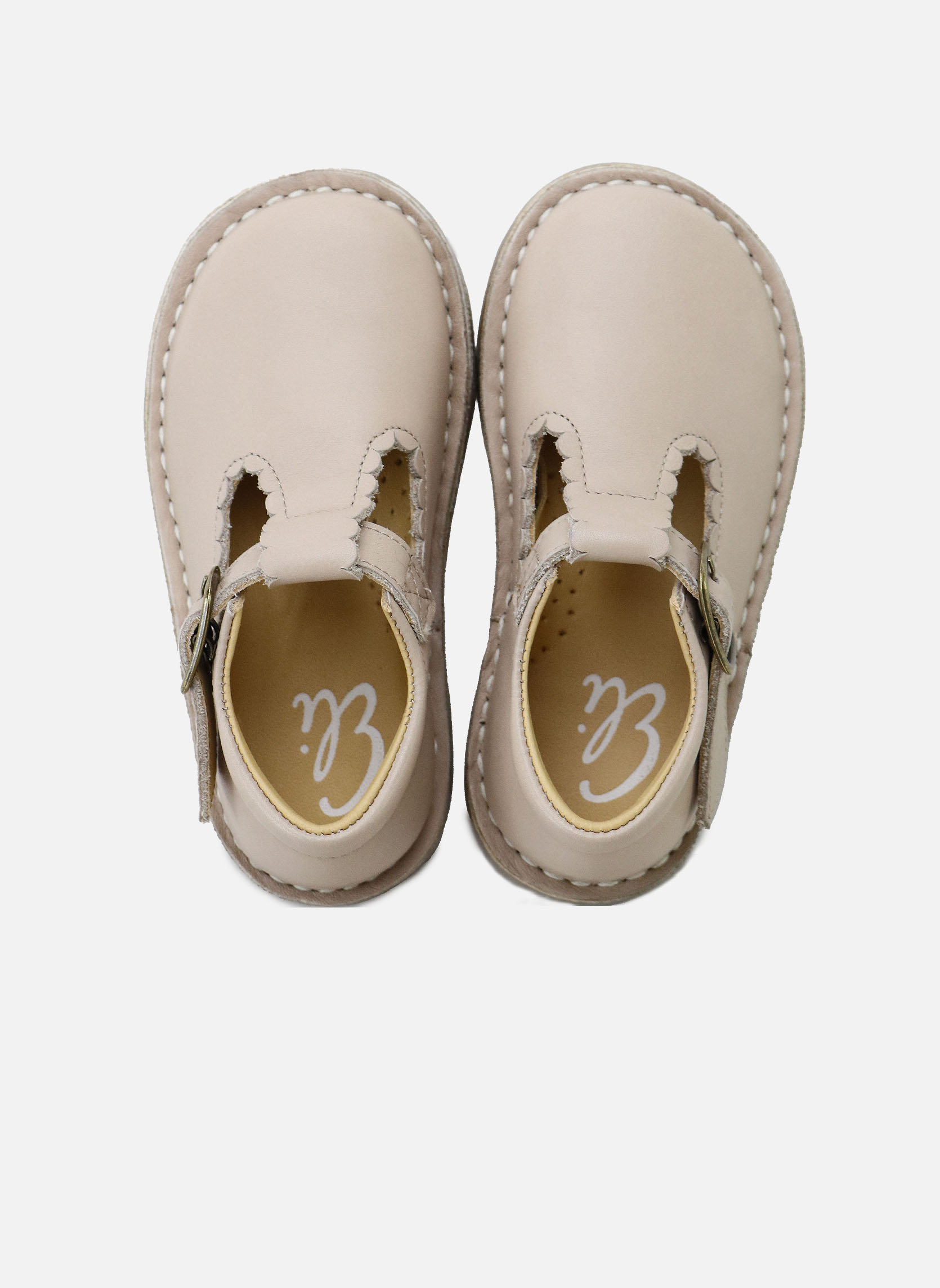 Ballerines Salomés en cuir 25012AL-CATHAY-COCCO Beige fille beige Eli 1957 Ballerines Salomés en cuir 25012AL-CATHAY-COCCO Beige fille beige Beige