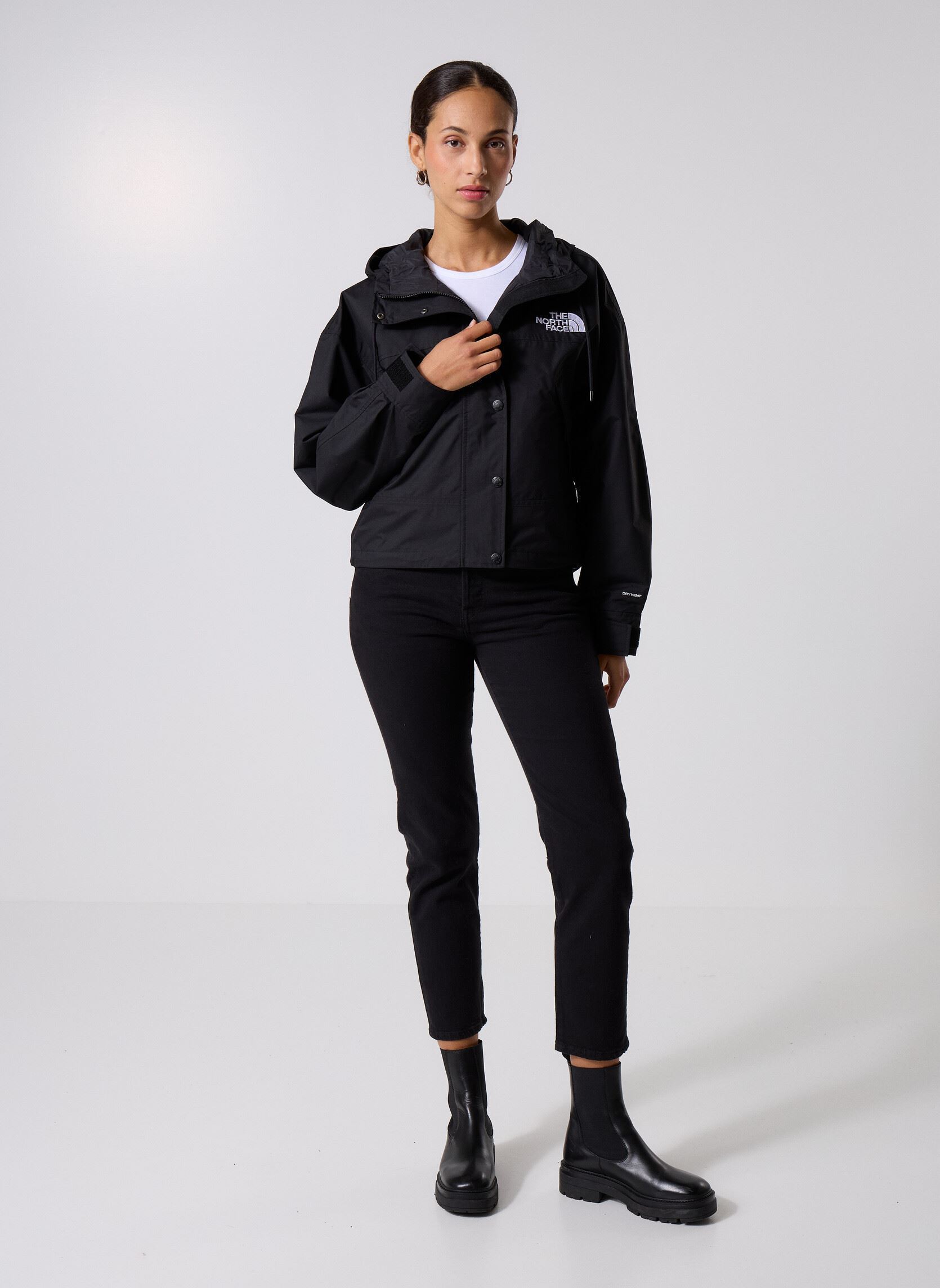 Regenjassen W Reign On Jacket dames zwart The North Face Regenjassen W Reign On Jacket dames zwart TNF BLACK