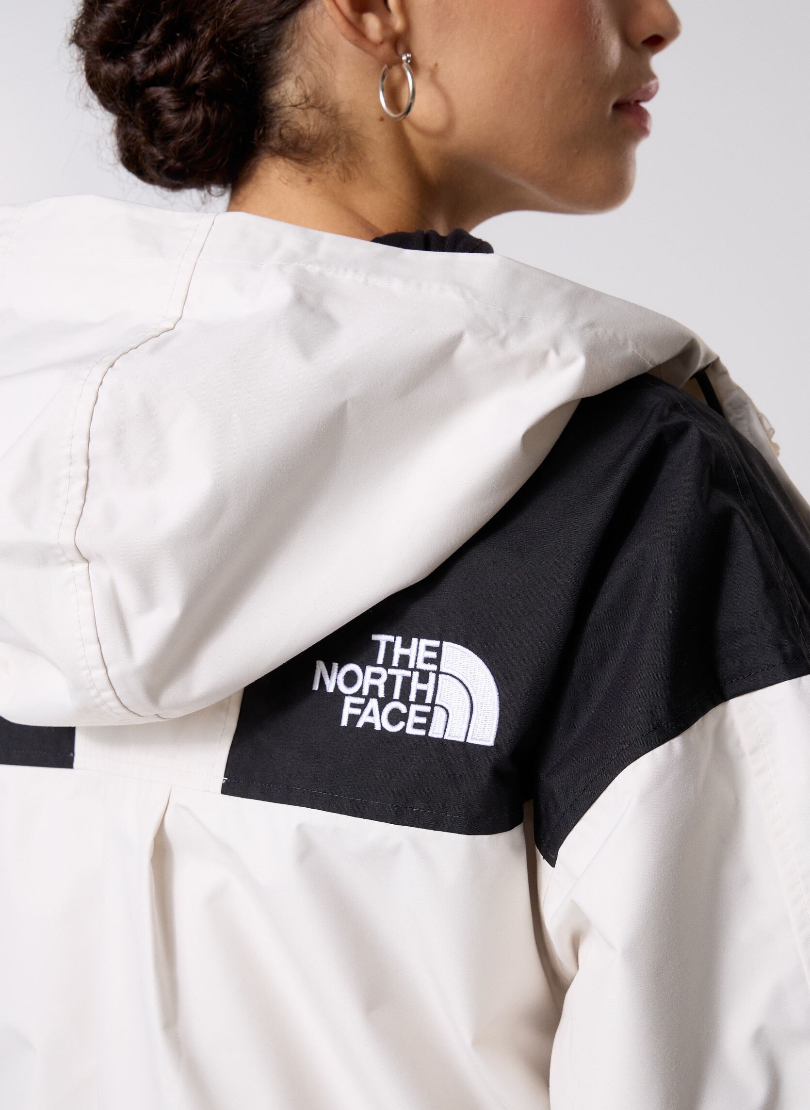 Regenjassen W Reign On Jacket dames wit The North Face Regenjassen W Reign On Jacket dames wit WHITE DUNE/TNF BLACK