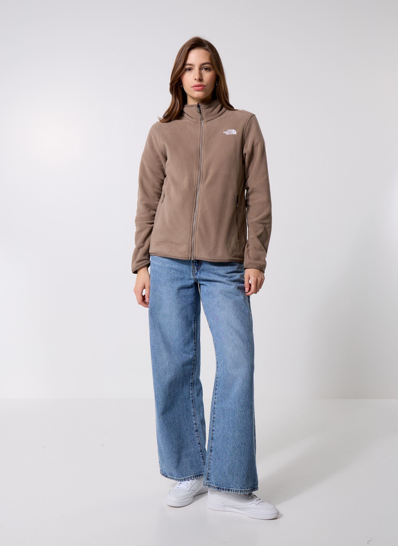 Fleece-Pullover W Glacier Fleece Jacket damen braun The North Face Fleece-Pullover W Glacier Fleece Jacket damen braun MOCHA BROWN