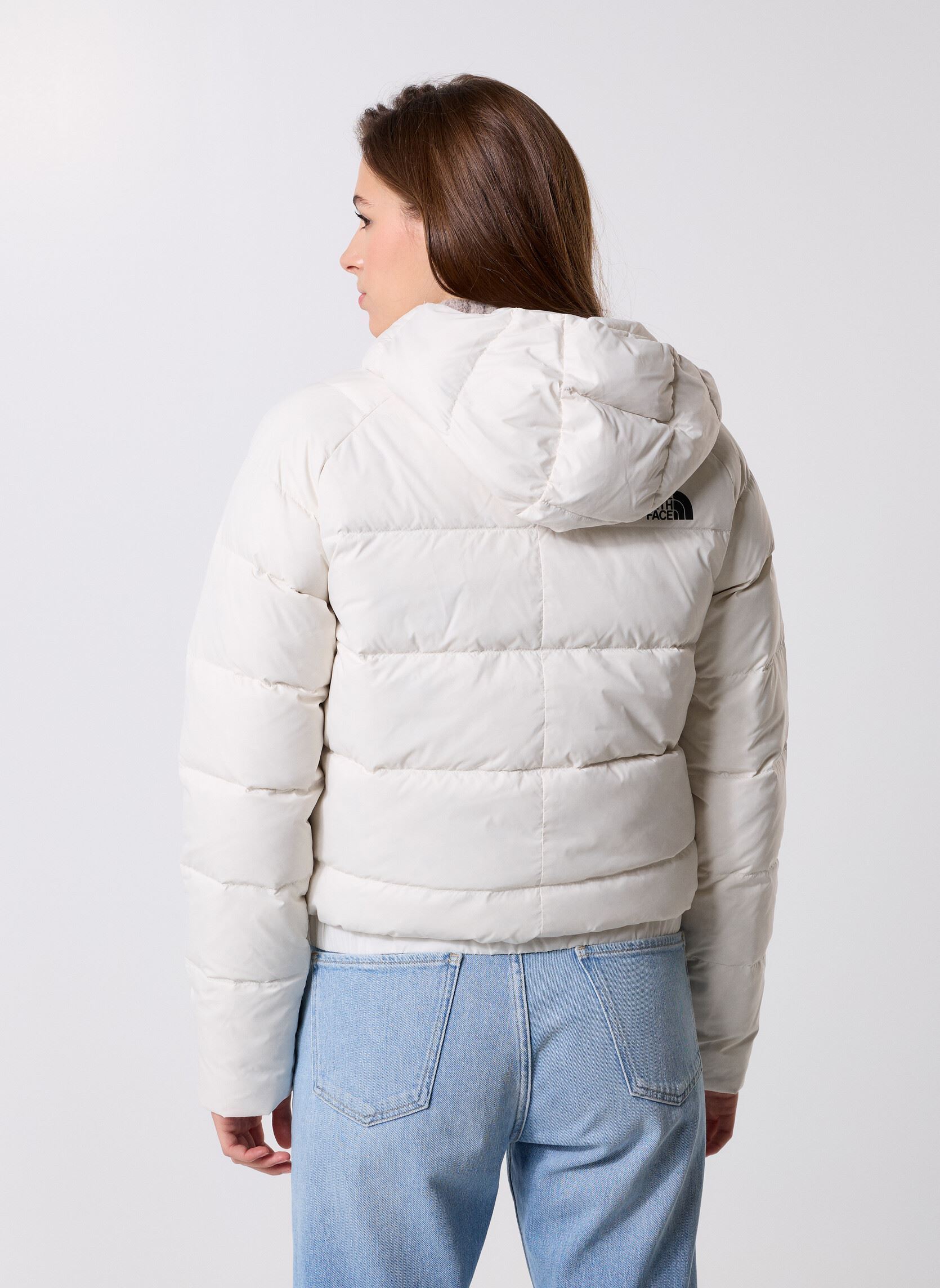 Gewatteerde jassen W Hyalite Down Hoodie dames wit The North Face Gewatteerde jassen W Hyalite Down Hoodie dames wit WHITE DUNE