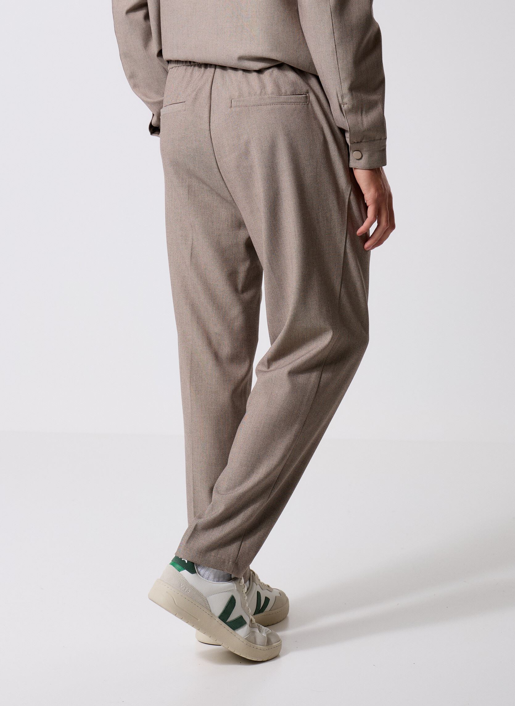 Pantalons chino Cfhaakan 2022 Stretch Pants homme beige Casual Friday Pantalons chino Cfhaakan 2022 Stretch Pants homme beige ROASTED CASHEW MELANGE