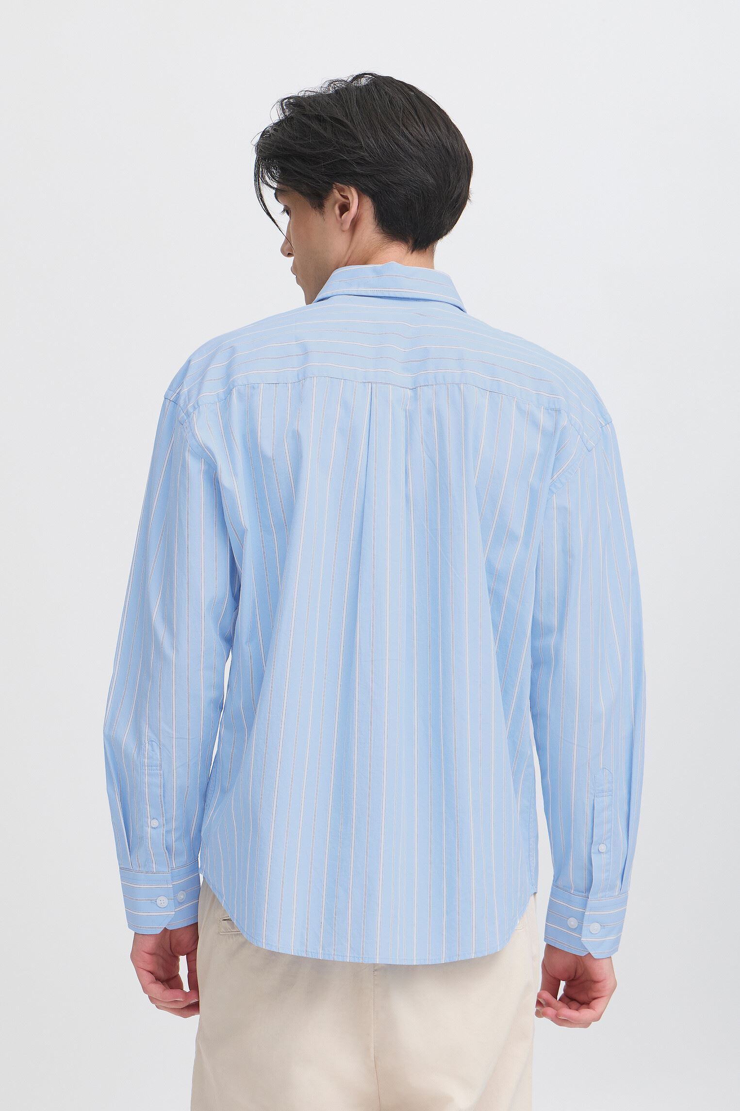 Chemises Cfmartis Ls Relaxed Striped Shirt homme bleu Casual Friday Chemises Cfmartis Ls Relaxed Striped Shirt homme bleu VISTA BLUE