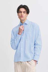 Chemises Cfmartis Ls Relaxed Striped Shirt homme bleu Casual Friday Chemises Cfmartis Ls Relaxed Striped Shirt homme bleu VISTA BLUE