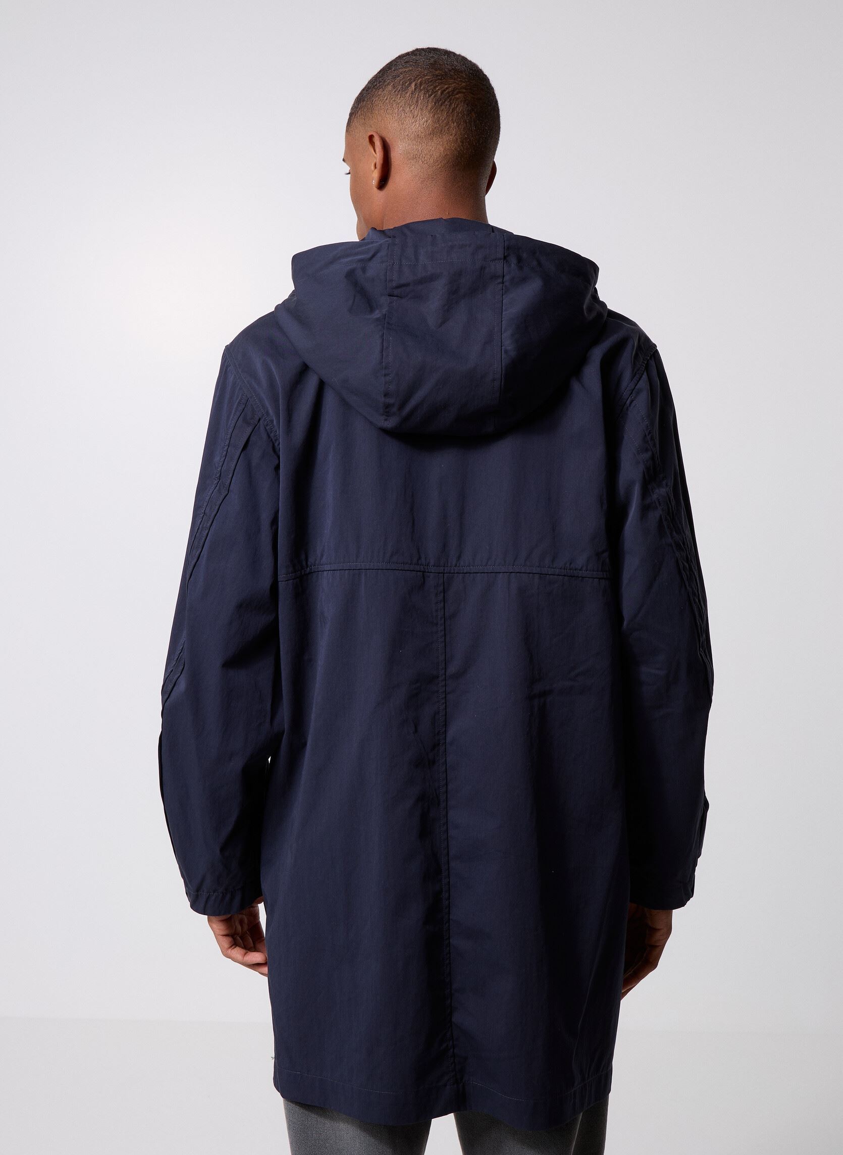 Winterjas Cfbriston Long Parka Coat heren blauw Casual Friday Winterjas Cfbriston Long Parka Coat heren blauw DARK NAVY