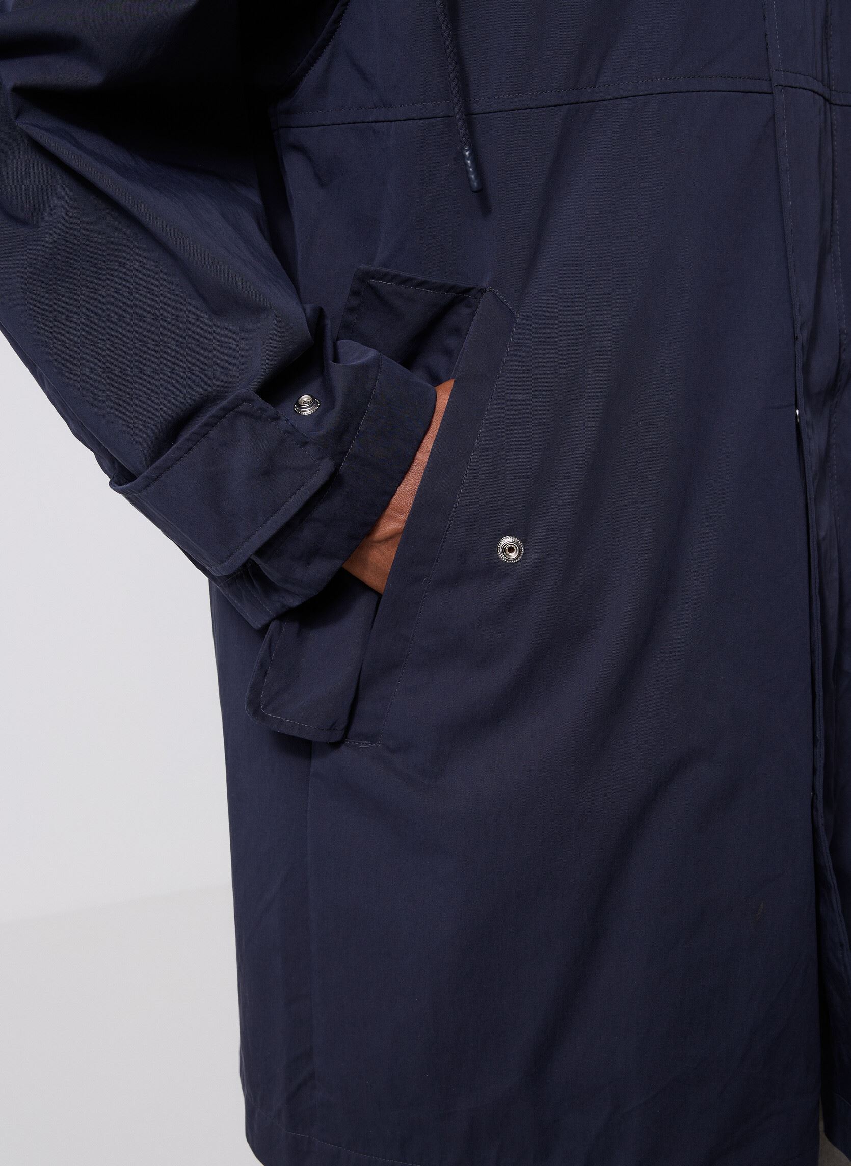 Winterjas Cfbriston Long Parka Coat heren blauw Casual Friday Winterjas Cfbriston Long Parka Coat heren blauw DARK NAVY