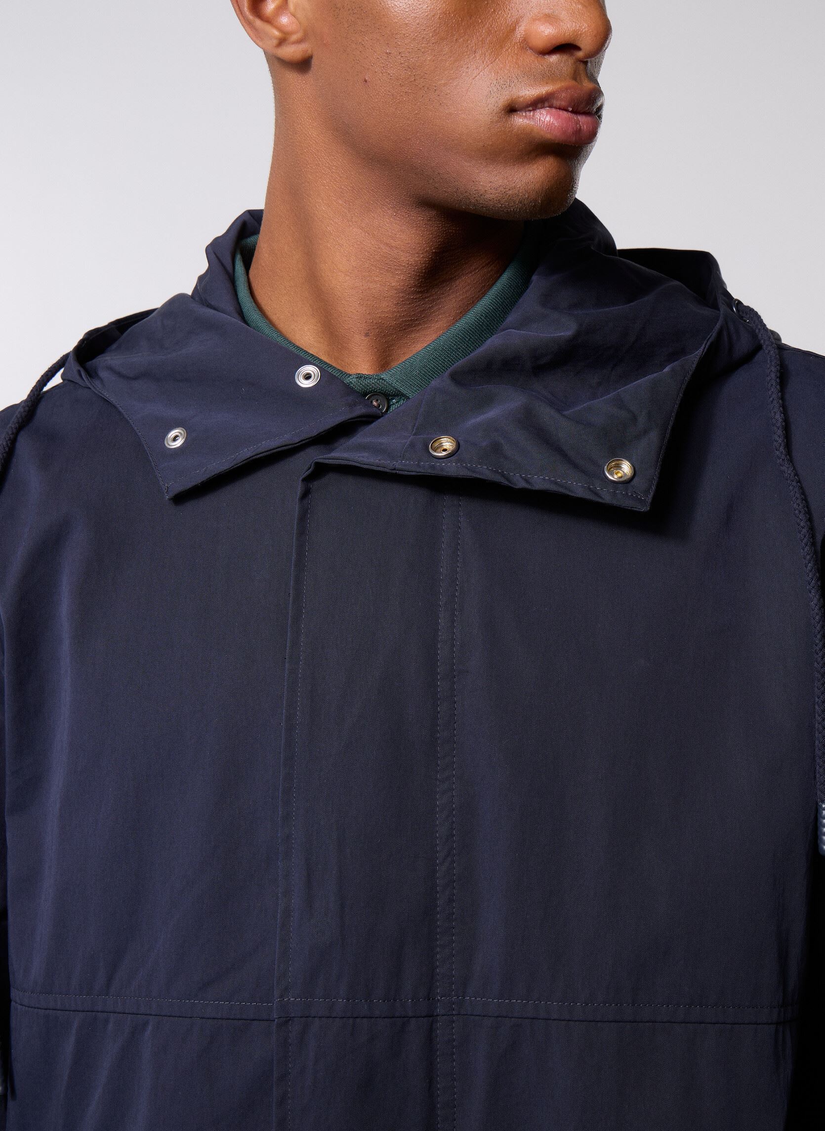 Winterjas Cfbriston Long Parka Coat heren blauw Casual Friday Winterjas Cfbriston Long Parka Coat heren blauw DARK NAVY