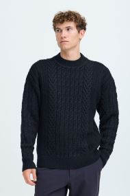 Pullover Cfmillow Cable Crew Neck Knit herren blau