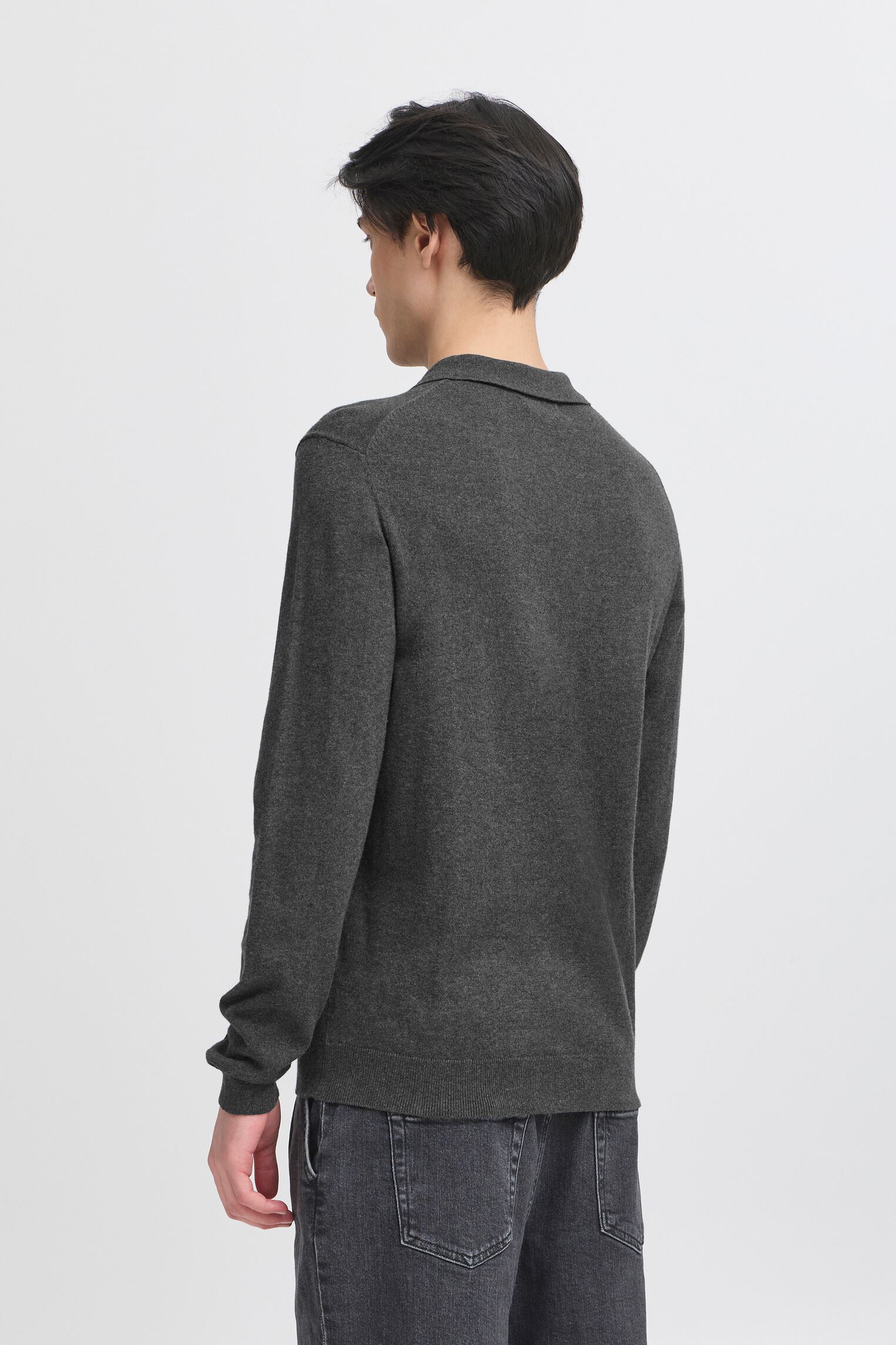 Polos manches courtes Cffrode 0226 Polo Knit homme gris Casual Friday Polos manches courtes Cffrode 0226 Polo Knit homme gris DARK GREY MELANGE
