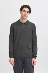 Polos manches courtes Cffrode 0226 Polo Knit homme gris