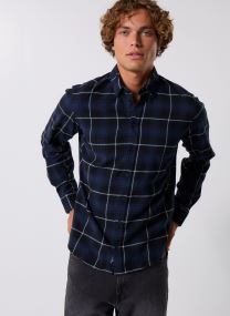 Hemden Cfmace Ls Bu Checked Shirt - Brushed herren blau Casual Friday Hemden Cfmace Ls Bu Checked Shirt - Brushed herren blau NAVY BLAZER