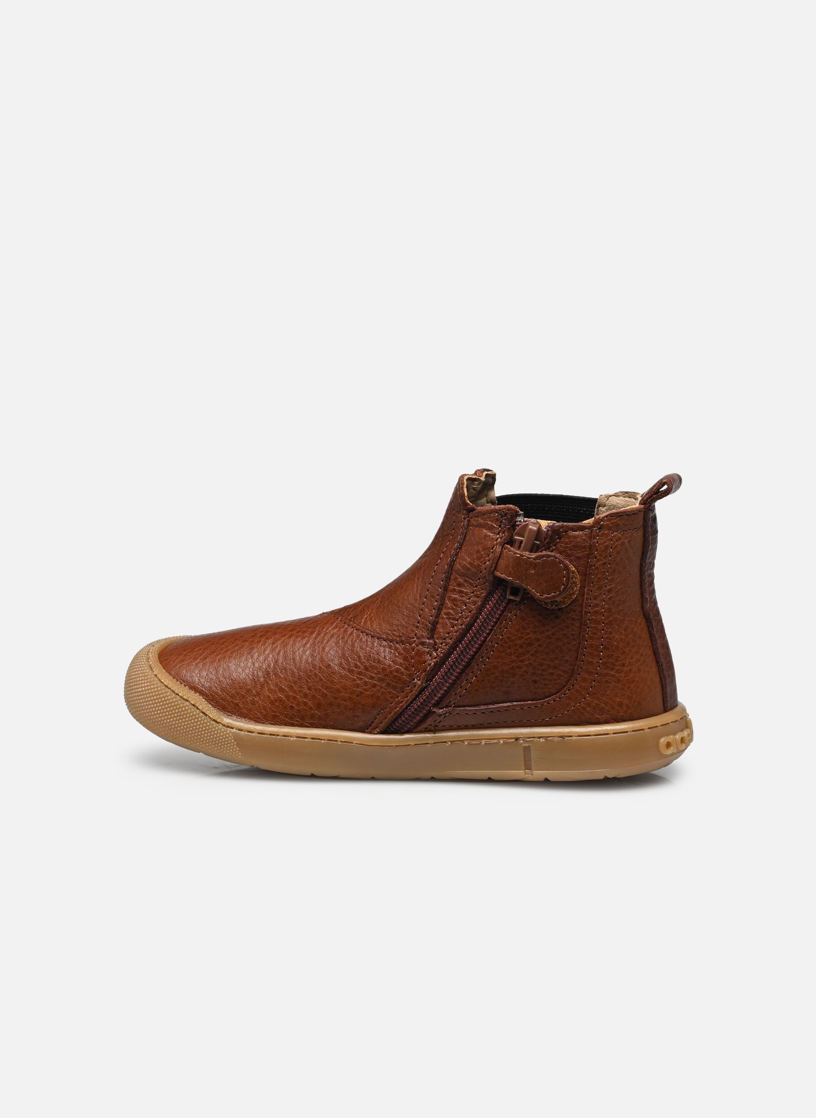 Stiefeletten / Ankle Boots 1402 Barefoot mädchen braun Acebo's Stiefeletten / Ankle Boots 1402 Barefoot mädchen braun CUERO 2