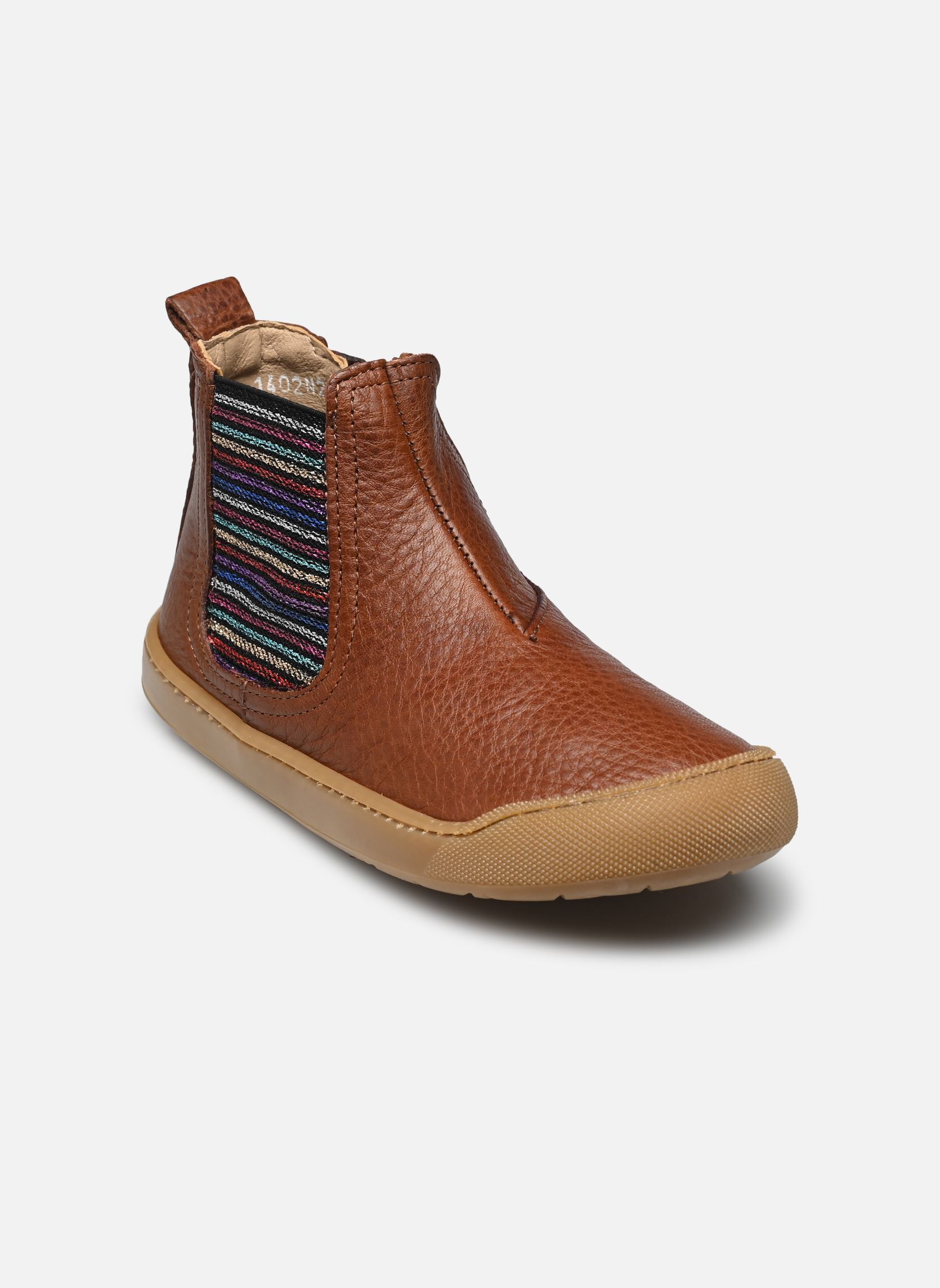 Stiefeletten / Ankle Boots 1402 Barefoot mädchen braun Acebo's Stiefeletten / Ankle Boots 1402 Barefoot mädchen braun CUERO 2