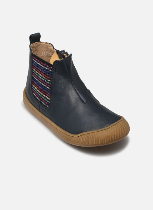 Acebo's Bottines 1402 Barefoot fille bleu