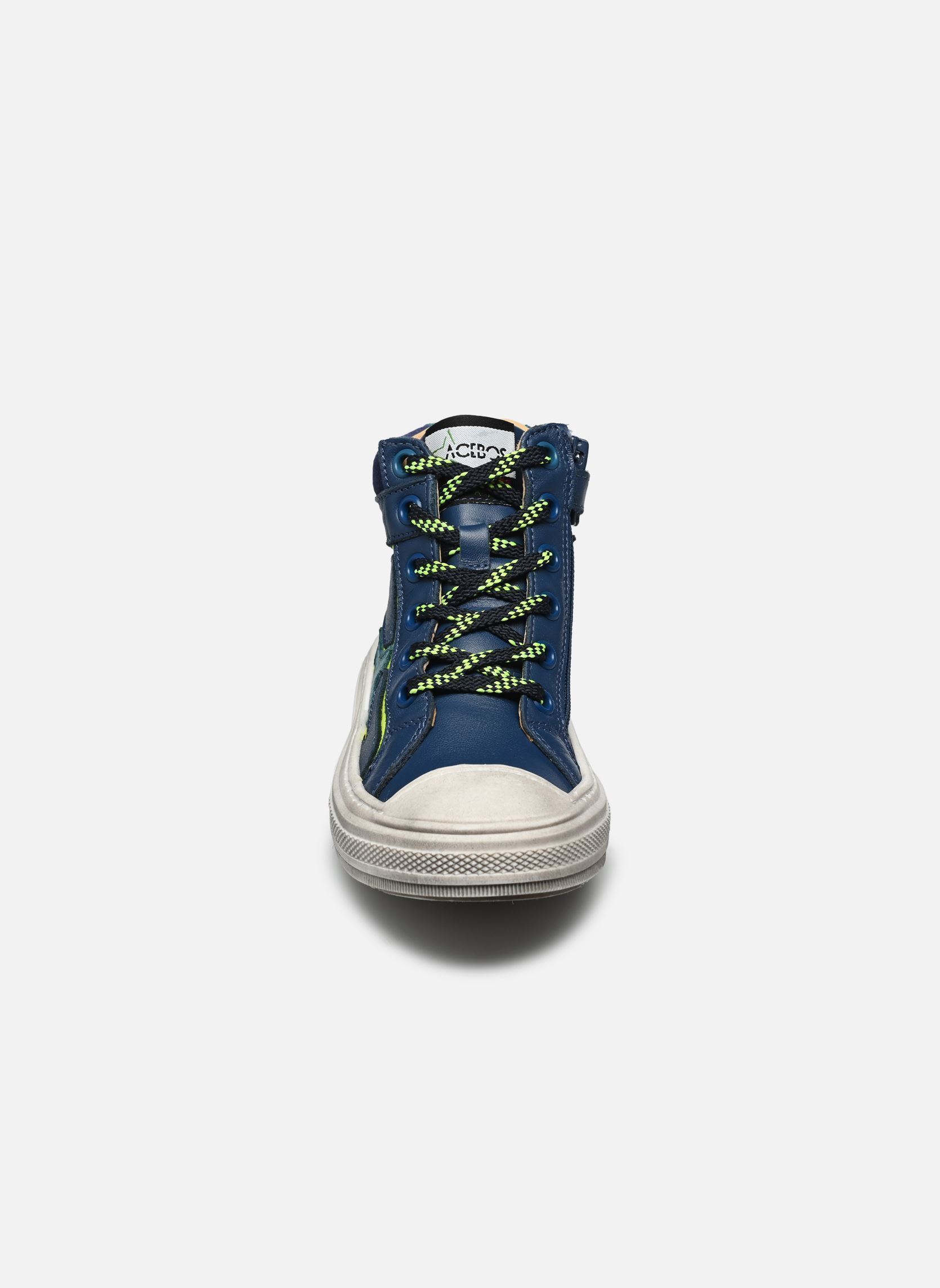 Sneakers alte 5961 bambino blu Acebo's Sneakers alte 5961 bambino blu MARINO 2
