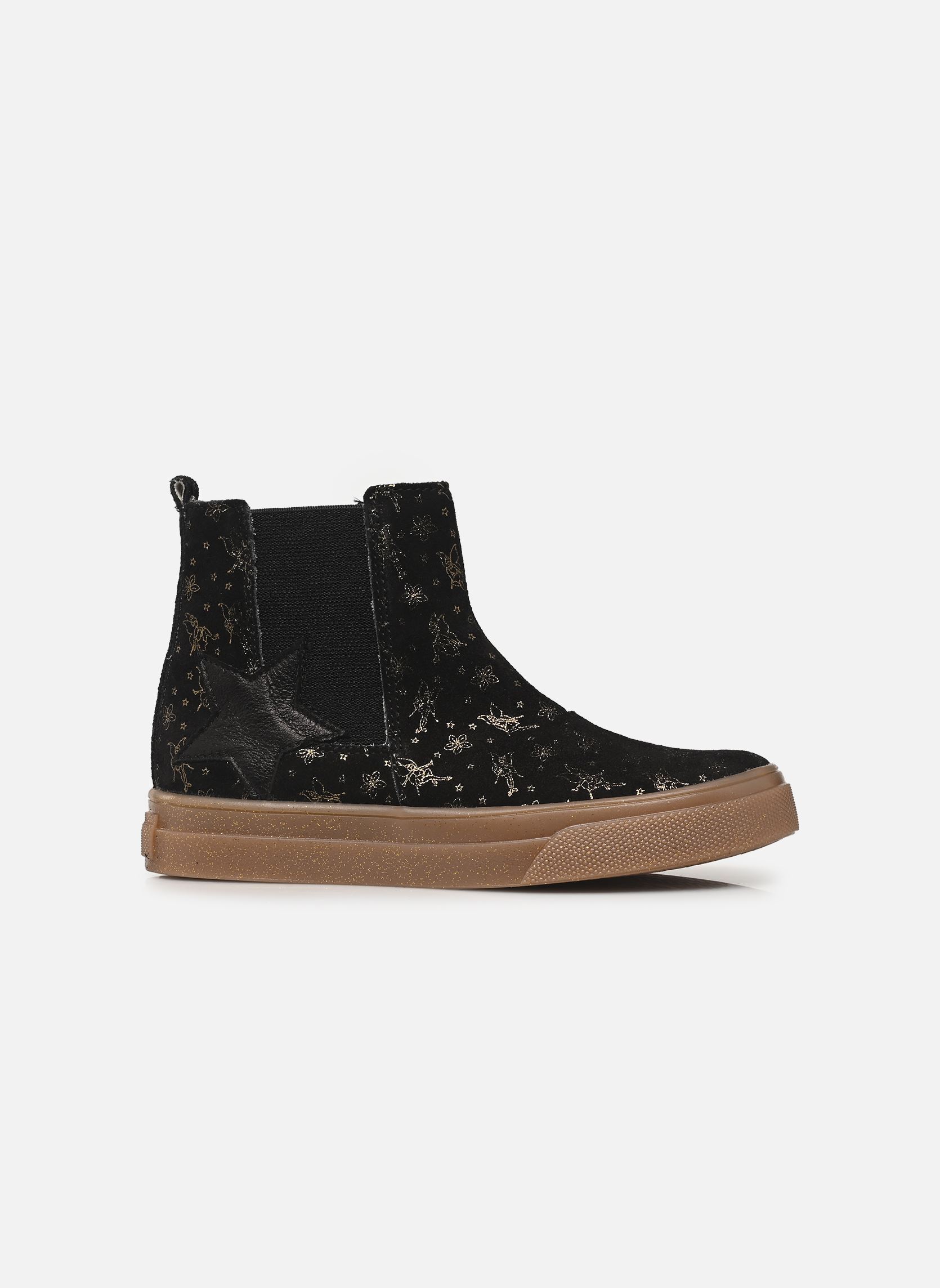 Stiefeletten / Ankle Boots Satine mädchen schwarz Bopy Stiefeletten / Ankle Boots Satine mädchen schwarz NOIR IMPRIME