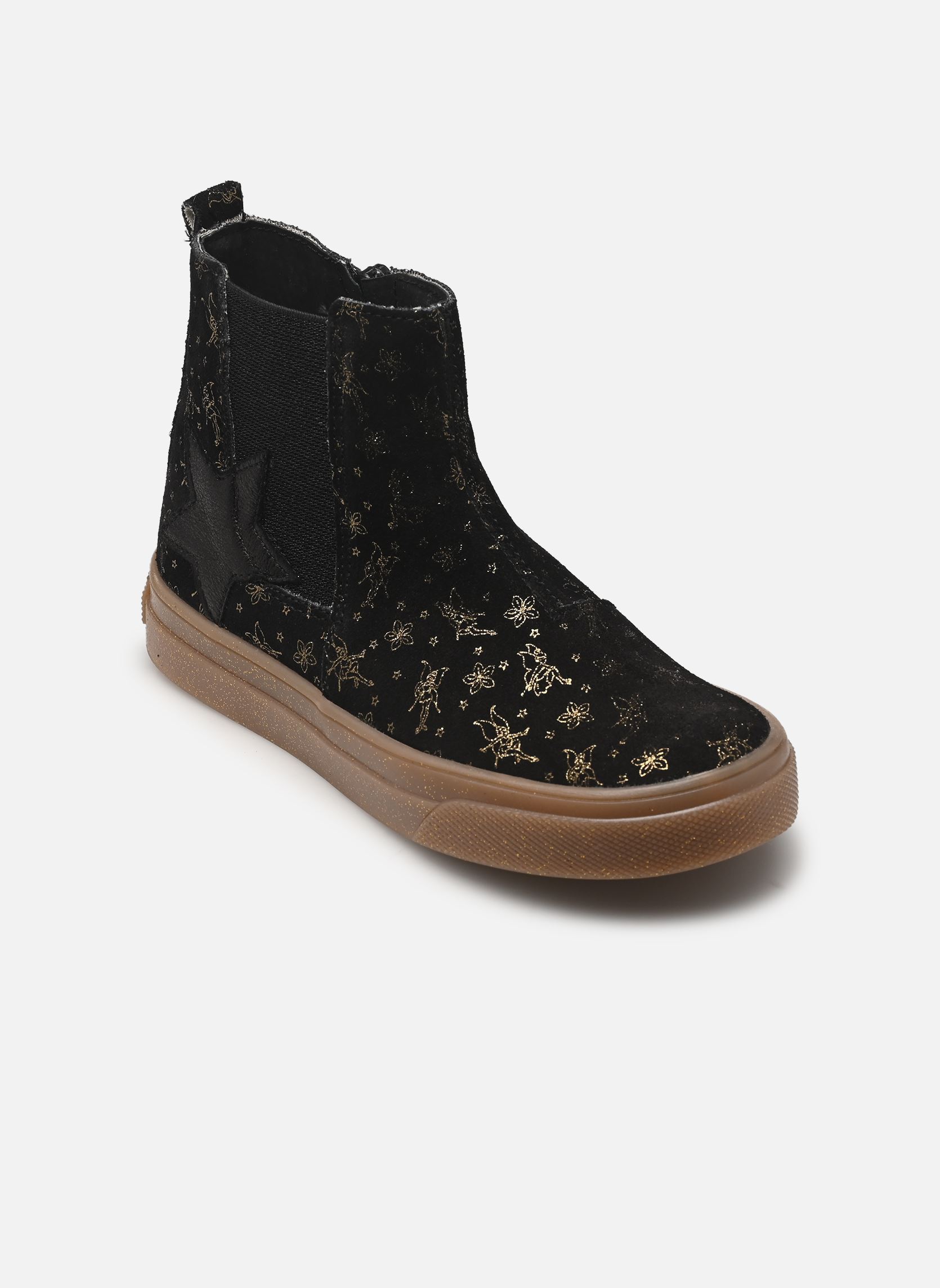 Stiefeletten / Ankle Boots Satine mädchen schwarz Bopy Stiefeletten / Ankle Boots Satine mädchen schwarz NOIR IMPRIME