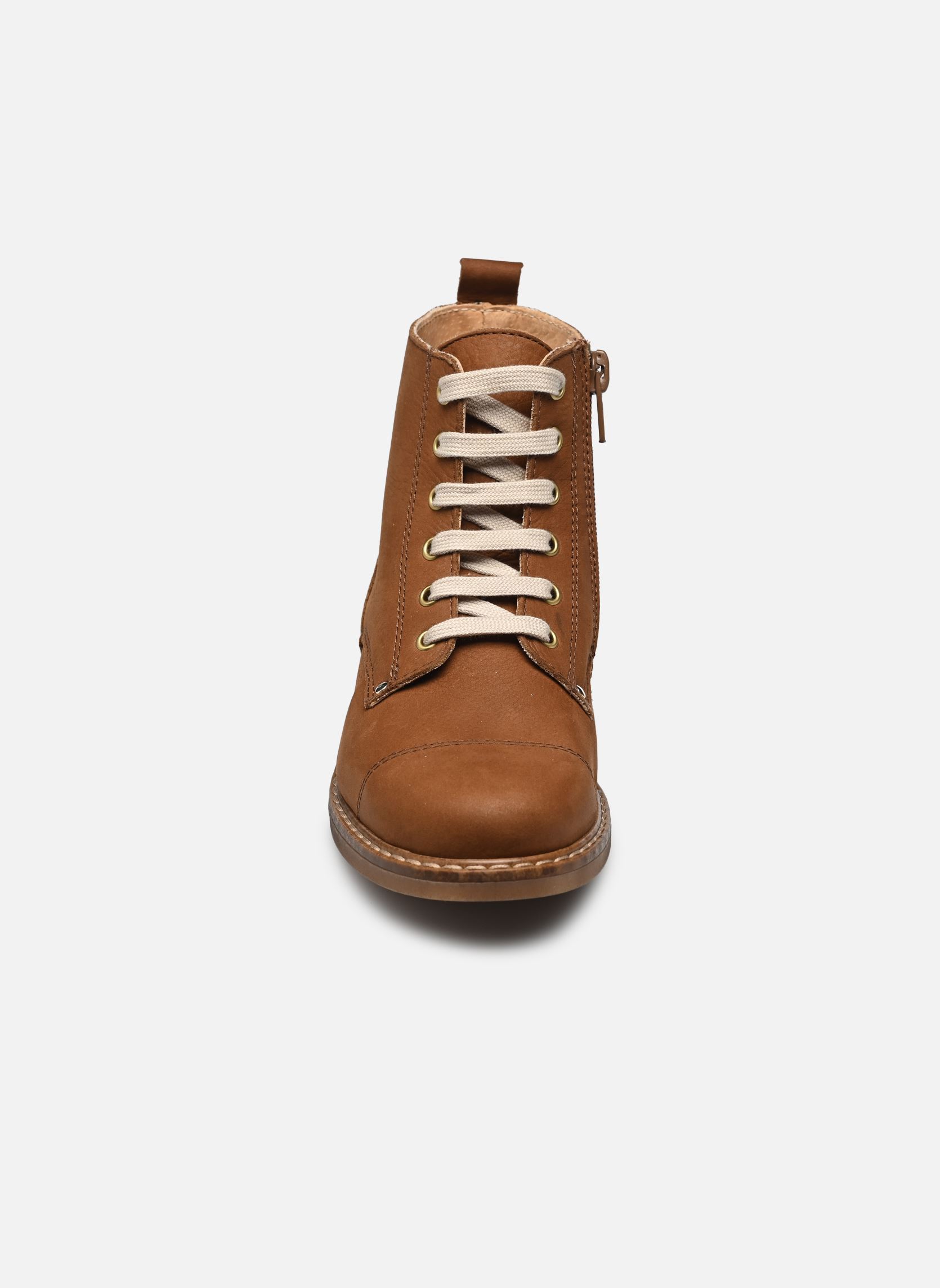 Stiefeletten / Ankle Boots Seventy mädchen braun Bopy Stiefeletten / Ankle Boots Seventy mädchen braun COGNAC