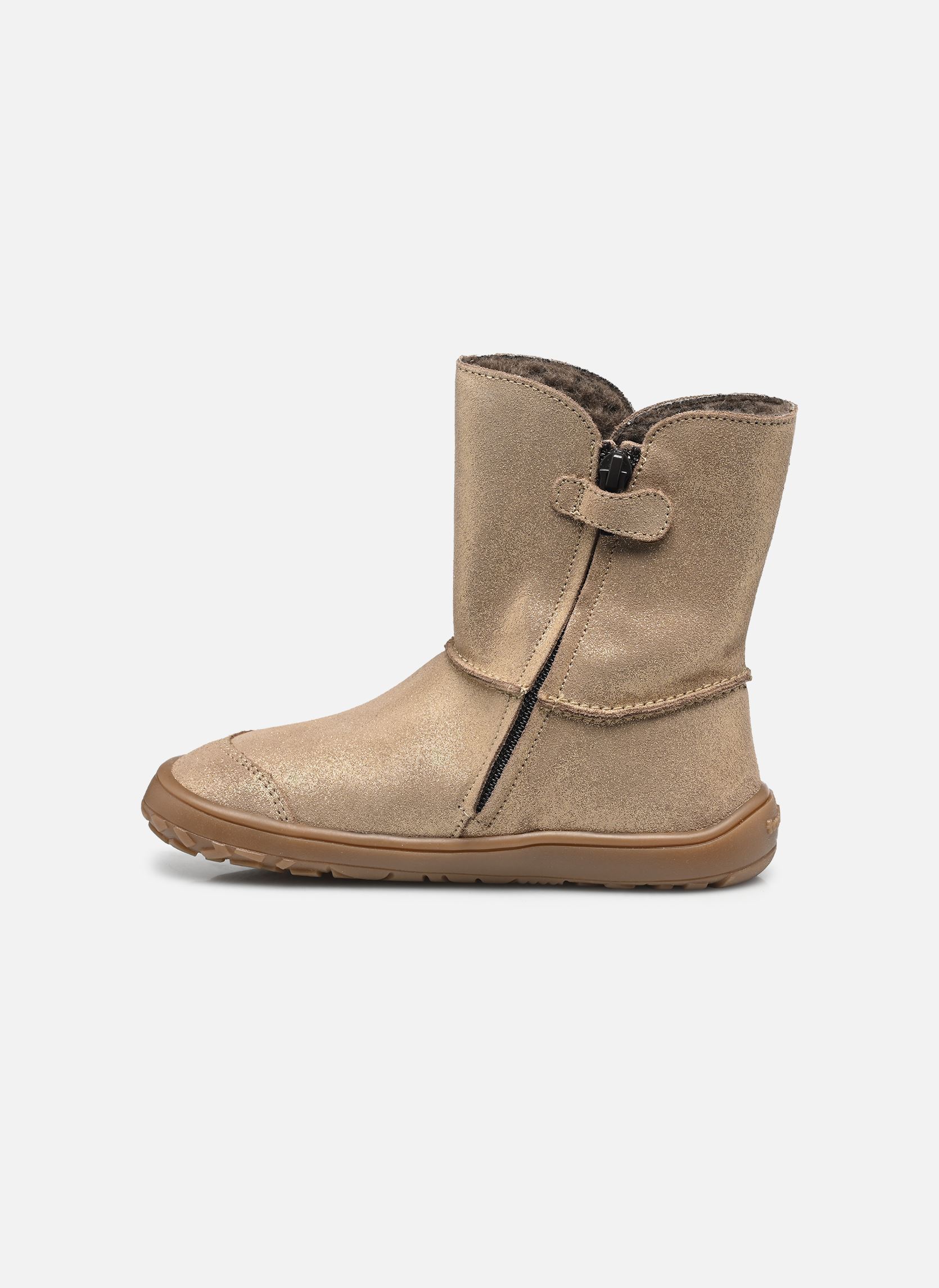 Bottes Barefoot Tex Suede fille or et bronze Froddo Bottes Barefoot Tex Suede fille or et bronze GOLD