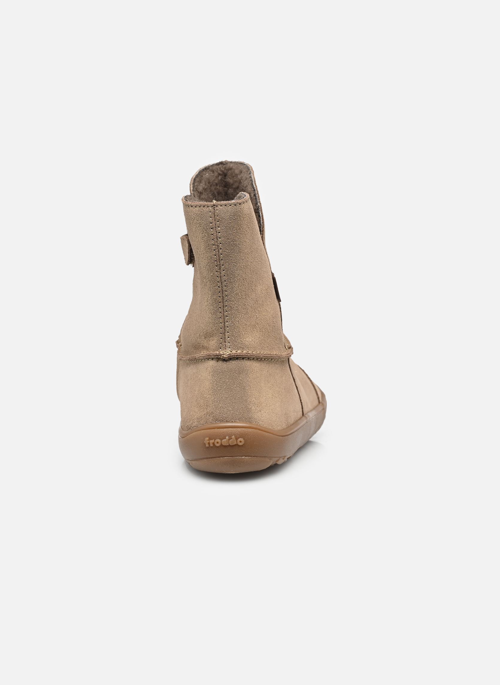 Bottes Barefoot Tex Suede fille or et bronze Froddo Bottes Barefoot Tex Suede fille or et bronze GOLD