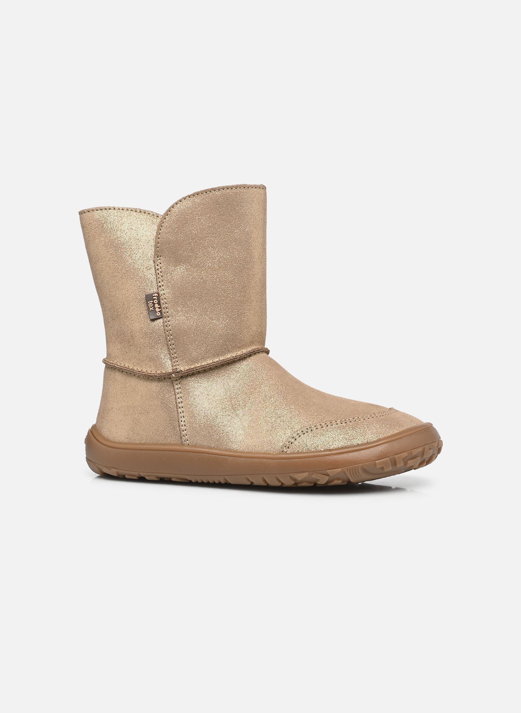 Bottes Barefoot Tex Suede fille or et bronze Froddo Bottes Barefoot Tex Suede fille or et bronze GOLD