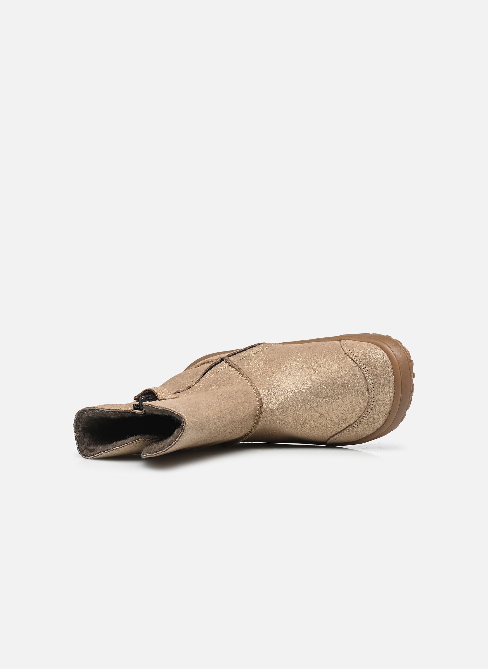 Bottes Barefoot Tex Suede fille or et bronze Froddo Bottes Barefoot Tex Suede fille or et bronze GOLD