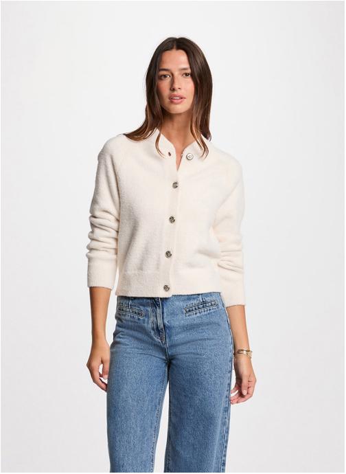 Morgan Gilets 252-MPACK femme beige