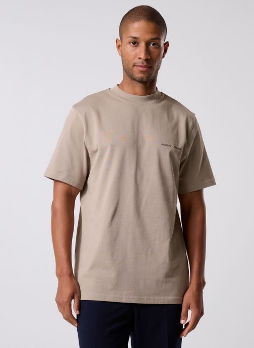 Samsoe Samsoe T-shirts met korte mouwen Norsbro t-shirt 6024 heren beige
