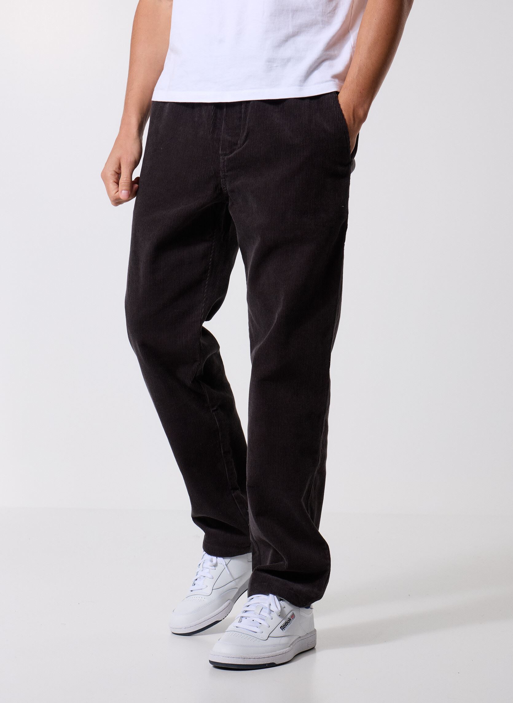 Straight Leg Hosen Jabari x trousers 14934 herren schwarz Samsoe Samsoe Straight Leg Hosen Jabari x trousers 14934 herren schwarz Black Oyster