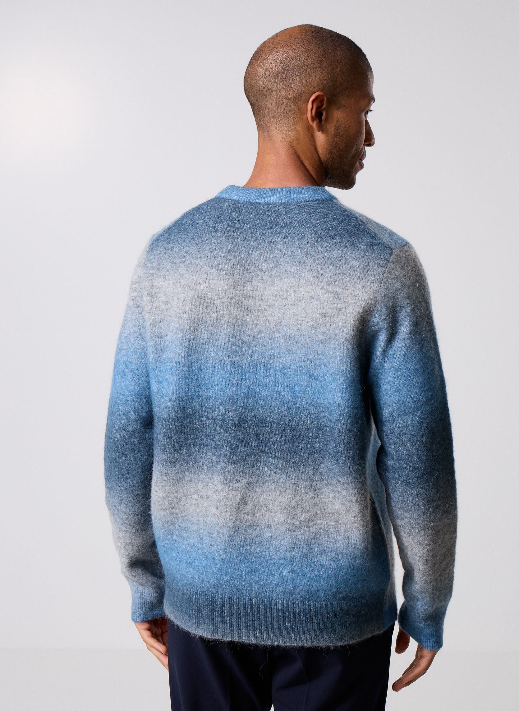 Truien Aiden crew neck 15012 heren blauw Samsoe Samsoe Truien Aiden crew neck 15012 heren blauw STELLAR ST.