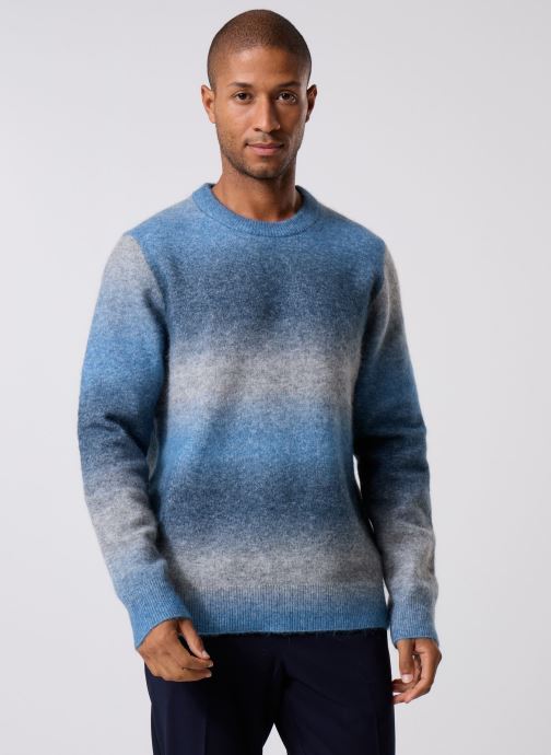 Samsoe Samsoe Pulls Pull - Aiden crew neck 15012 homme bleu