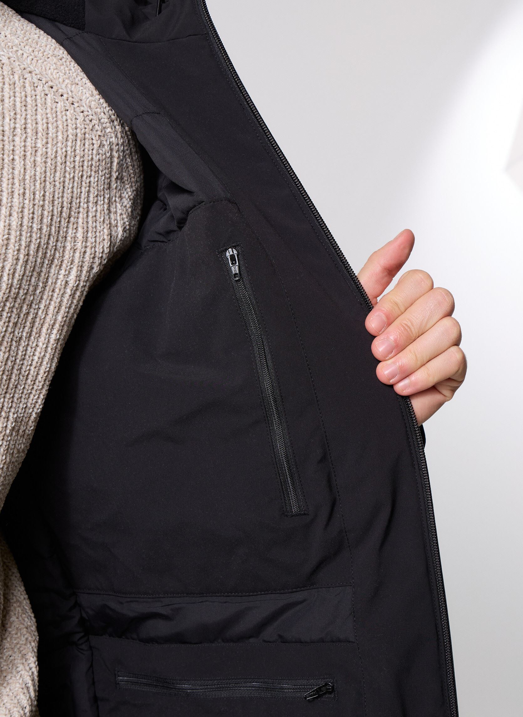 Vestes imperméables Saclaus jacket 15144 homme noir Samsoe Samsoe Vestes imperméables Saclaus jacket 15144 homme noir Black