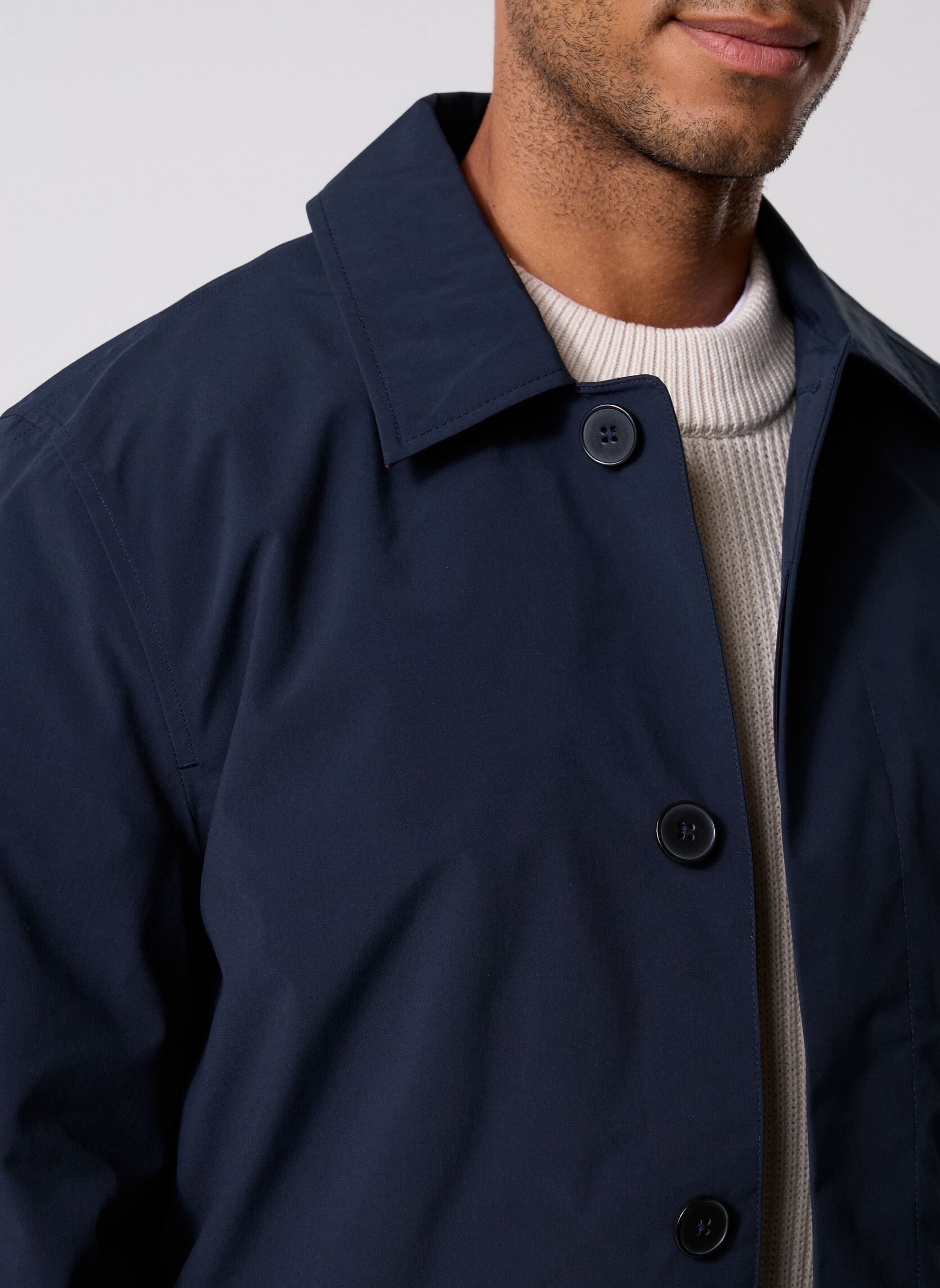 Trench-coats Sabo x trench coat 15144 homme bleu Samsoe Samsoe Trench-coats Sabo x trench coat 15144 homme bleu SALUTE