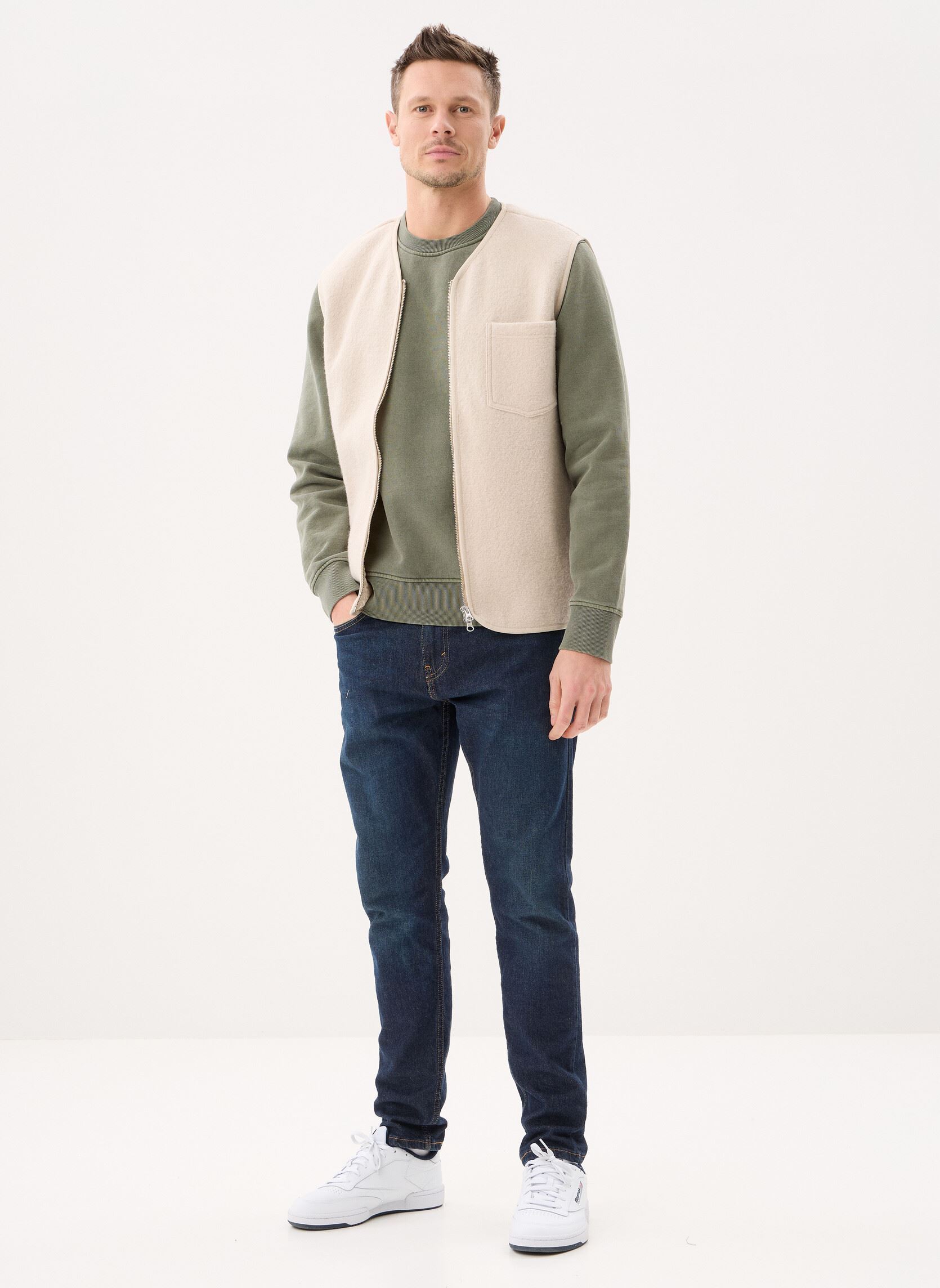 Gilets Sahannes vest 14612 homme beige Samsoe Samsoe Gilets Sahannes vest 14612 homme beige Oatmeal