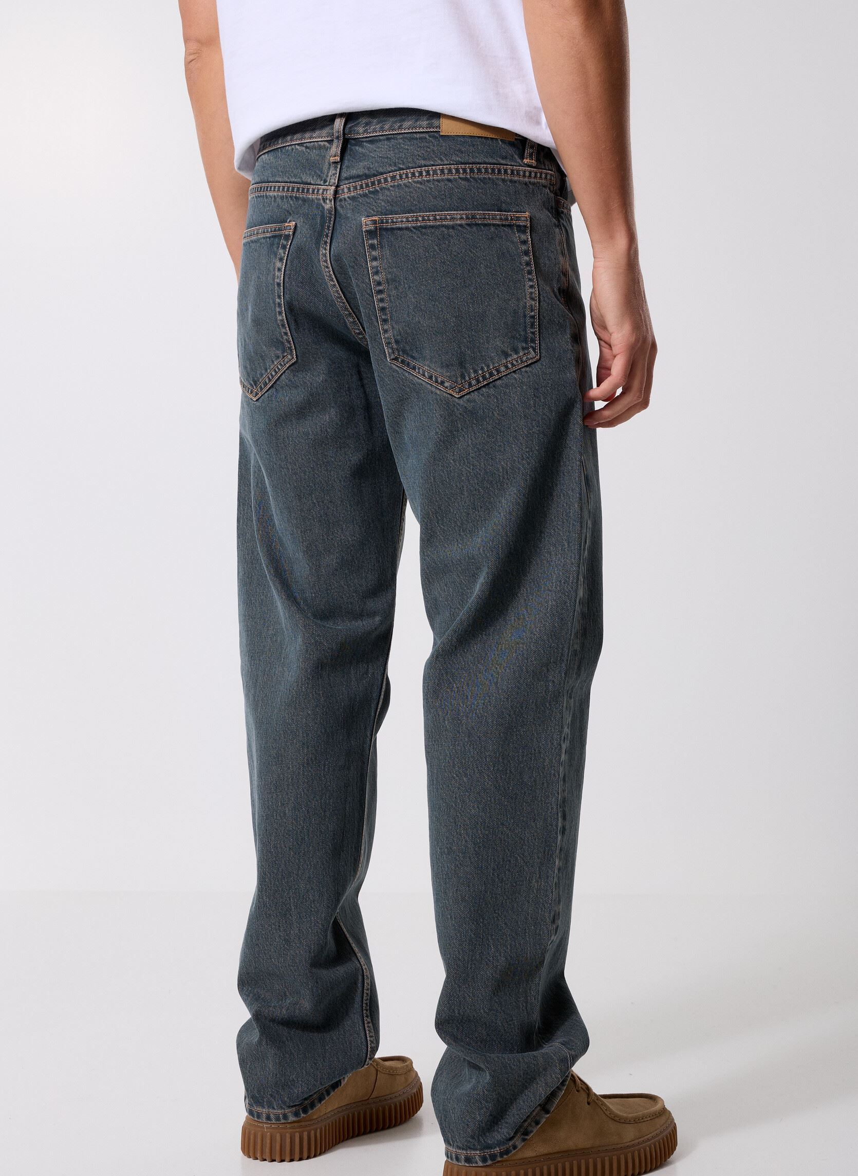 Jeans droit Saeddie jeans 15767 homme bleu Samsoe Samsoe Jeans droit Saeddie jeans 15767 homme bleu BURNT OAK