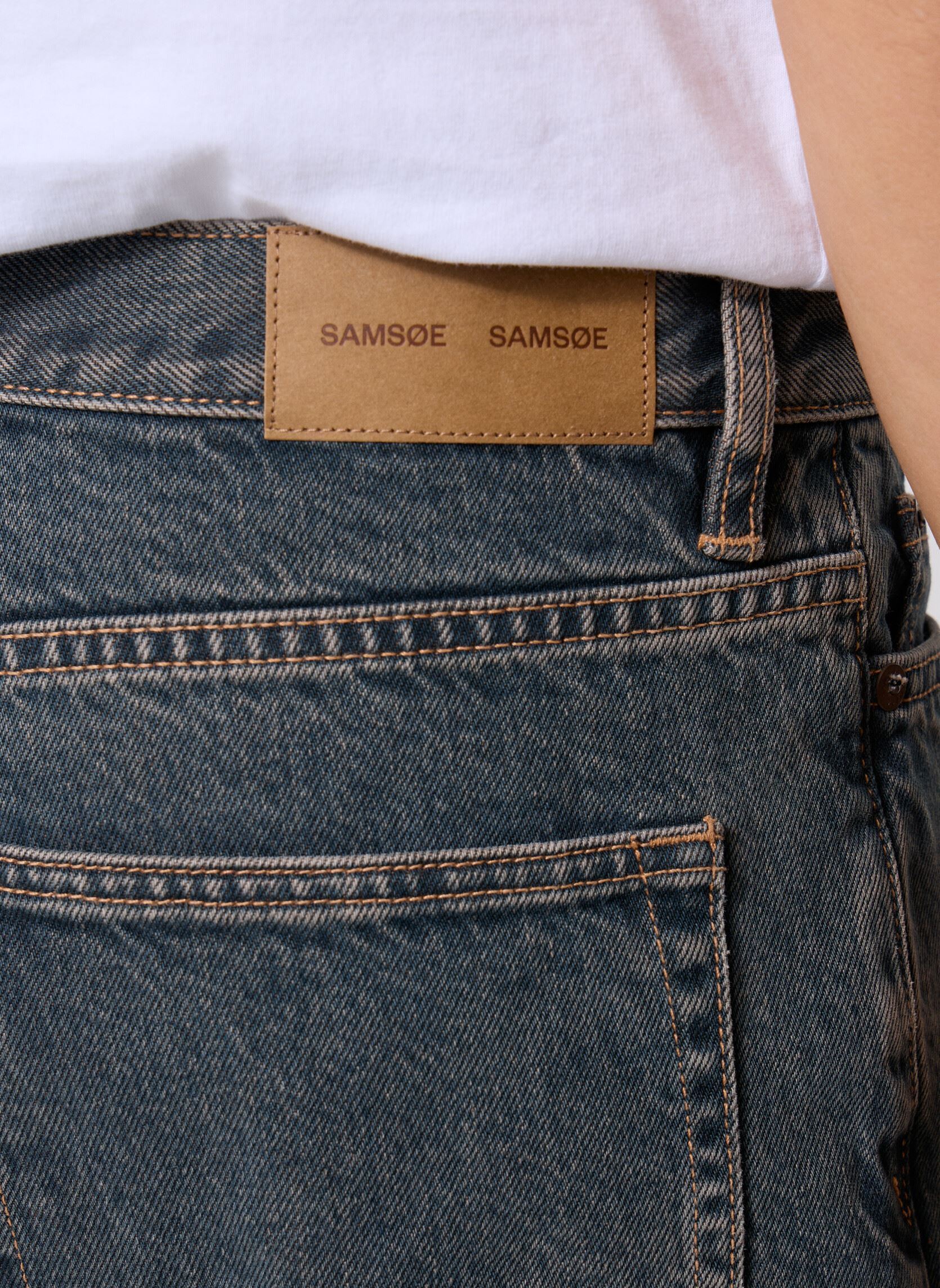 Jeans droit Saeddie jeans 15767 homme bleu Samsoe Samsoe Jeans droit Saeddie jeans 15767 homme bleu BURNT OAK